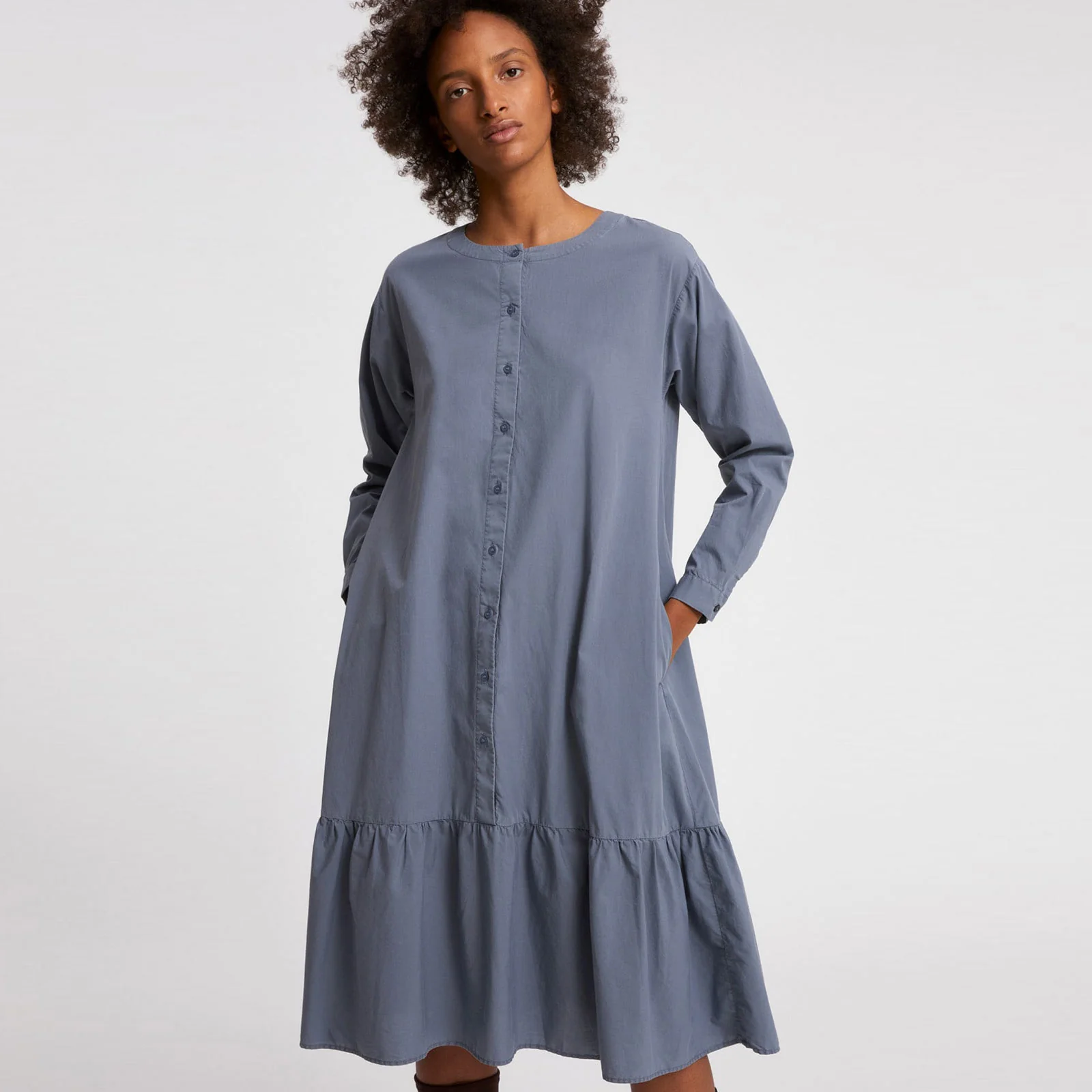 Mihaelaa Earthcolors Dress natural indigo