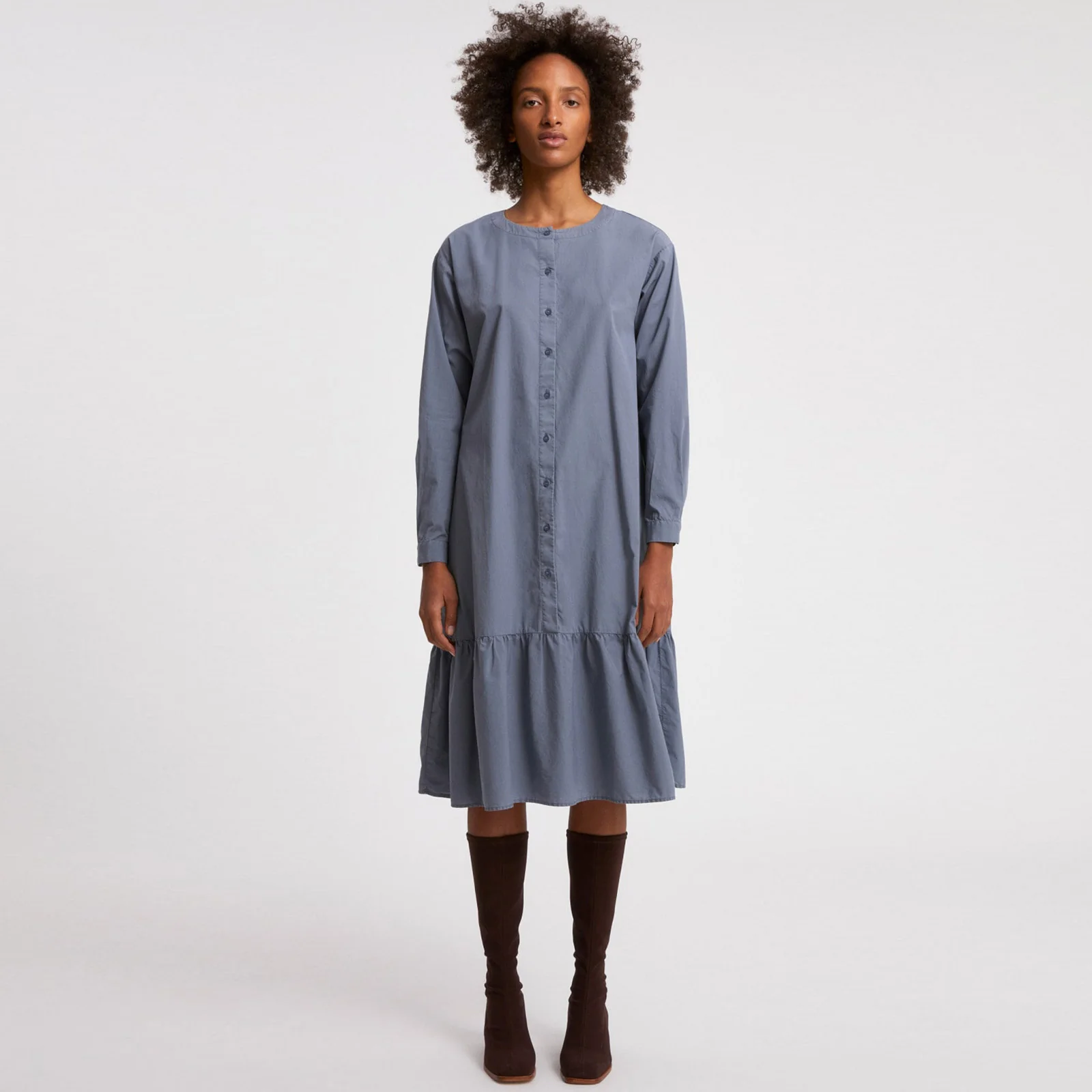 Mihaelaa Earthcolors Dress natural indigo - Image 2
