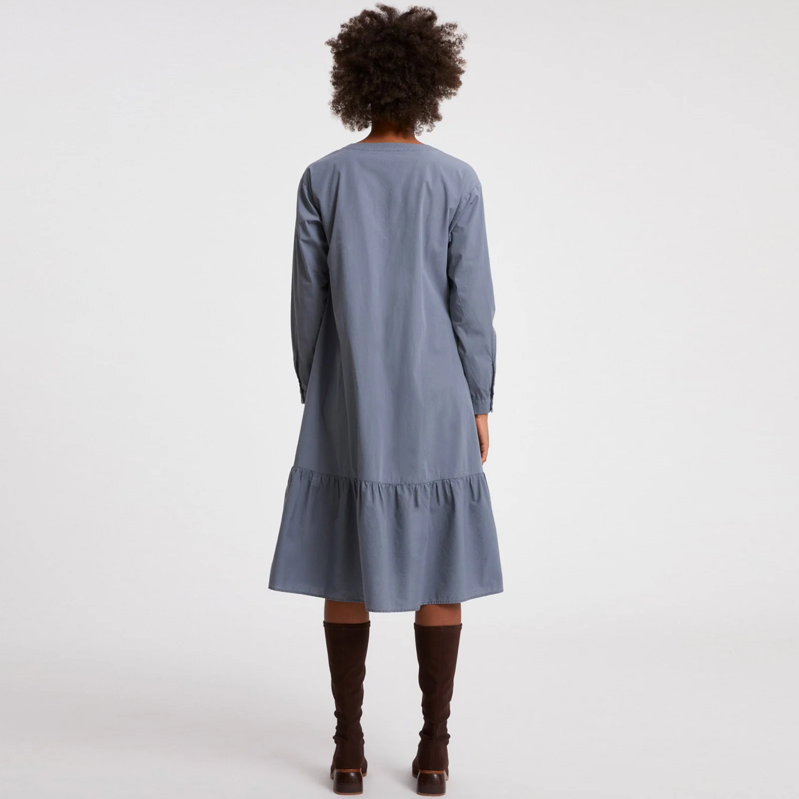 Mihaelaa Earthcolors Dress natural indigo - Image 4