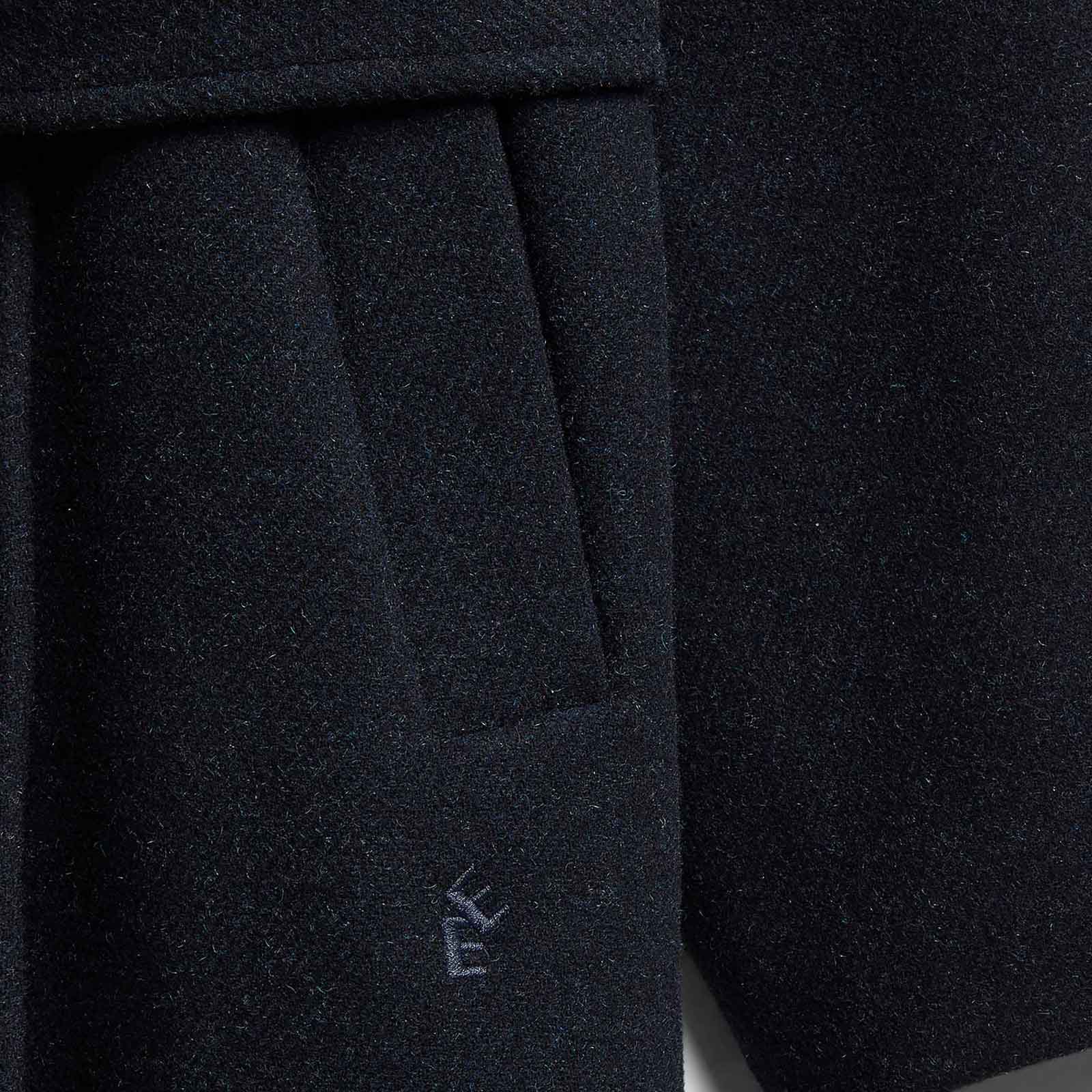 Milleah Wool Coat navy melange - Image 7