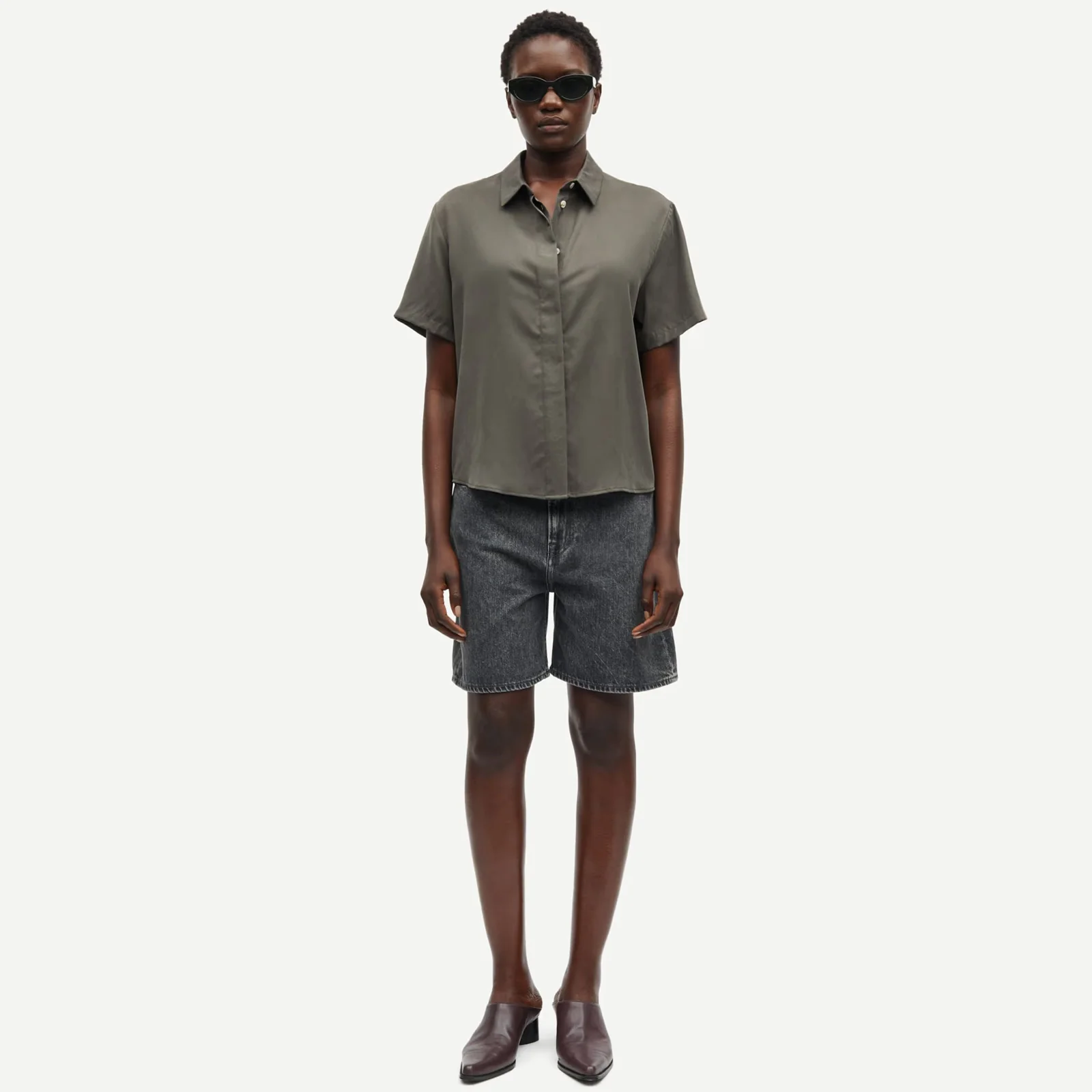 Mina ss Shirt 14028 beluga - Image 3