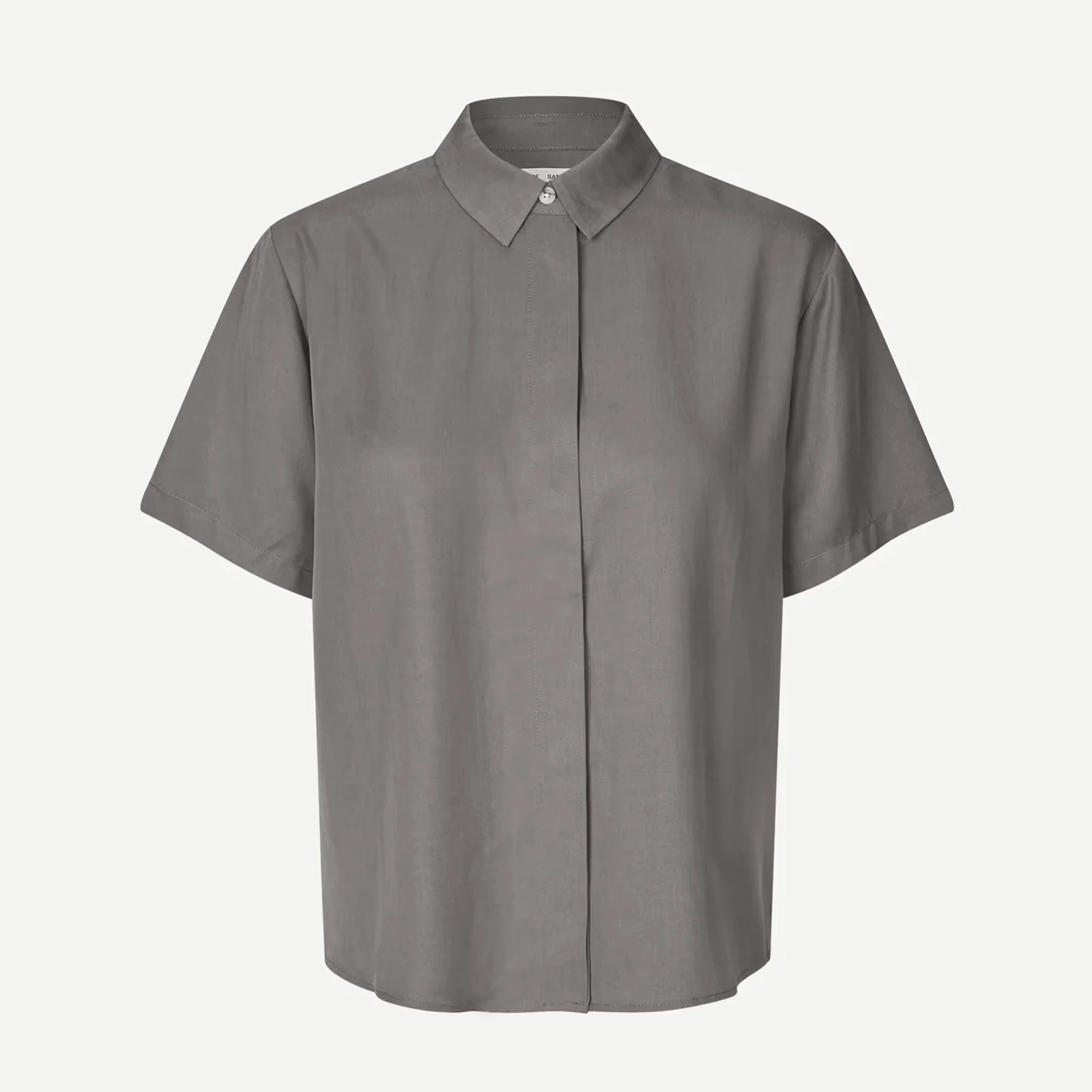 Mina SS Shirt 14028 dark gull gray - Image 6