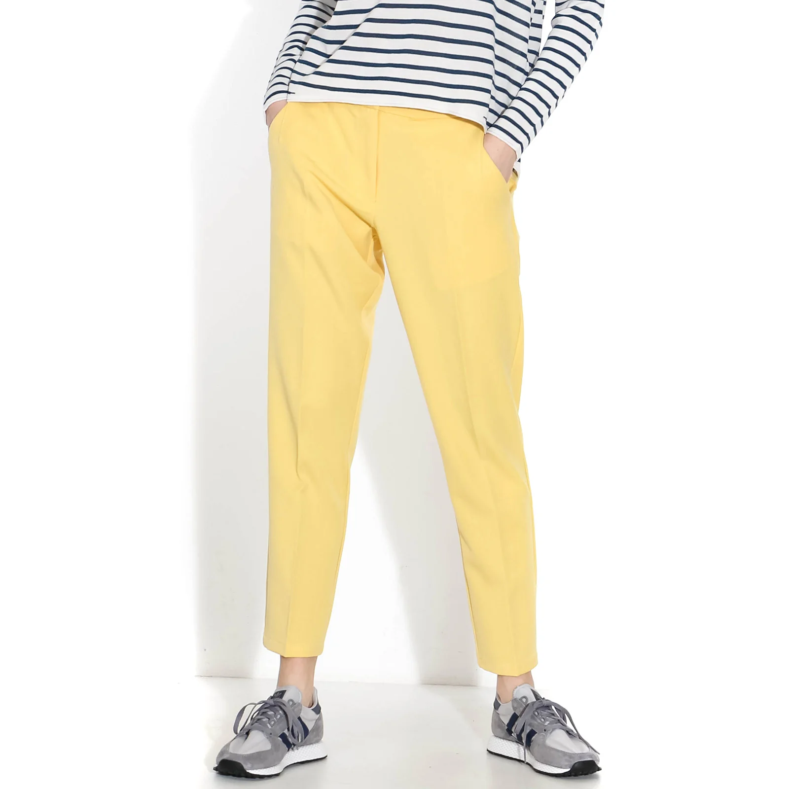 Halle Pants lemon drop