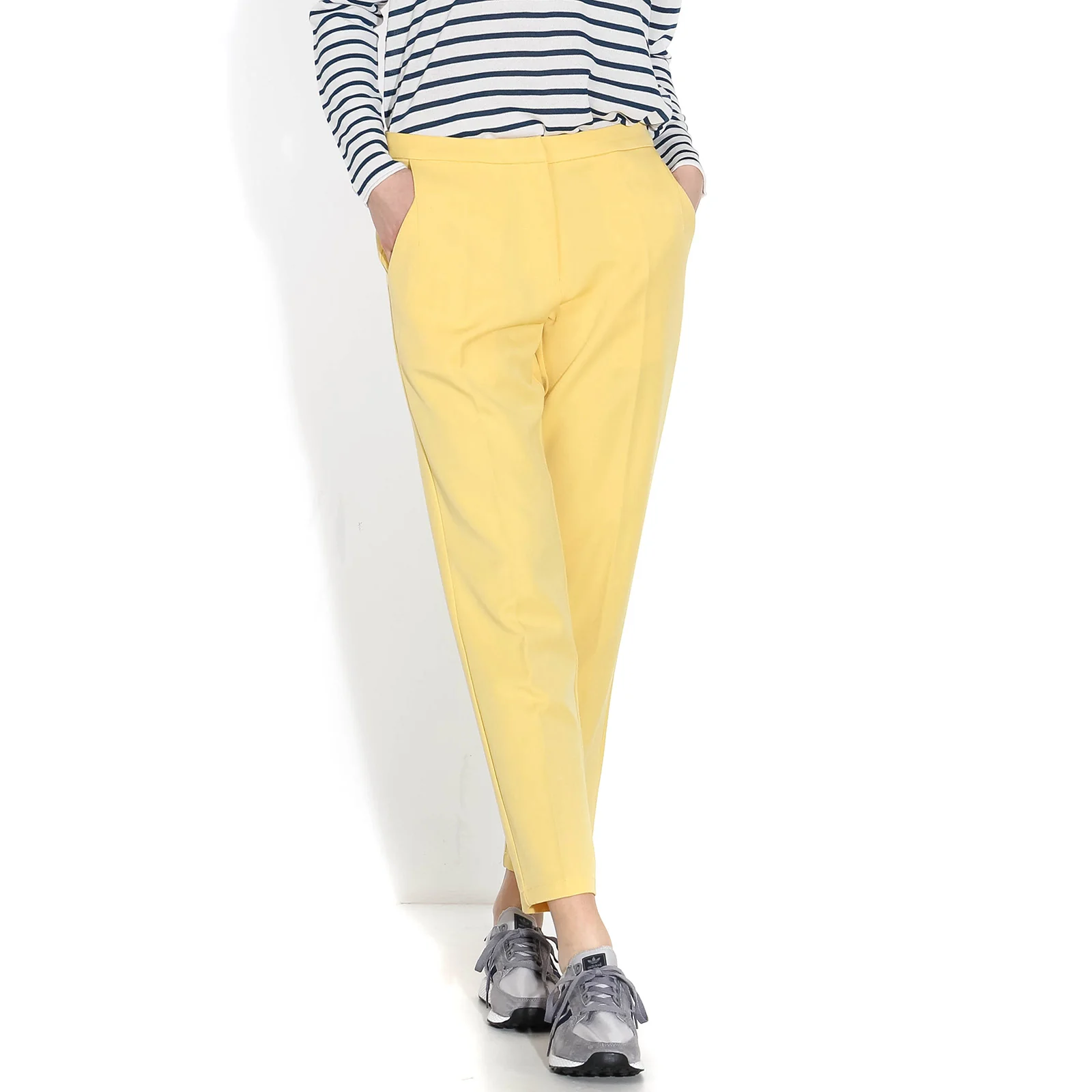 Halle Pants lemon drop - Image 3