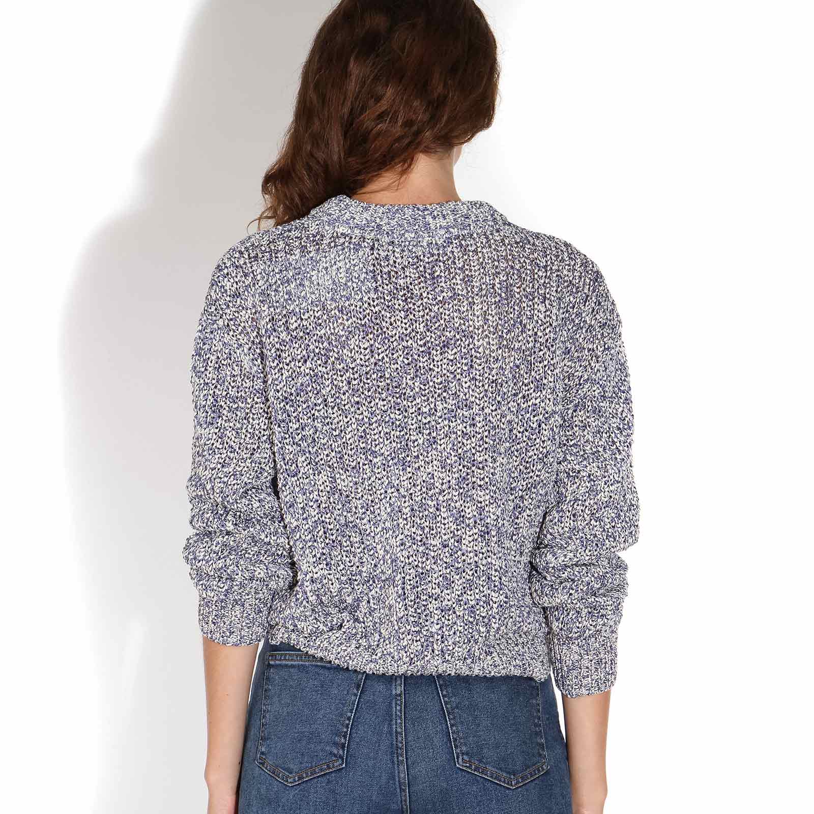 Mikala Jumper dusty blue melange - Image 4