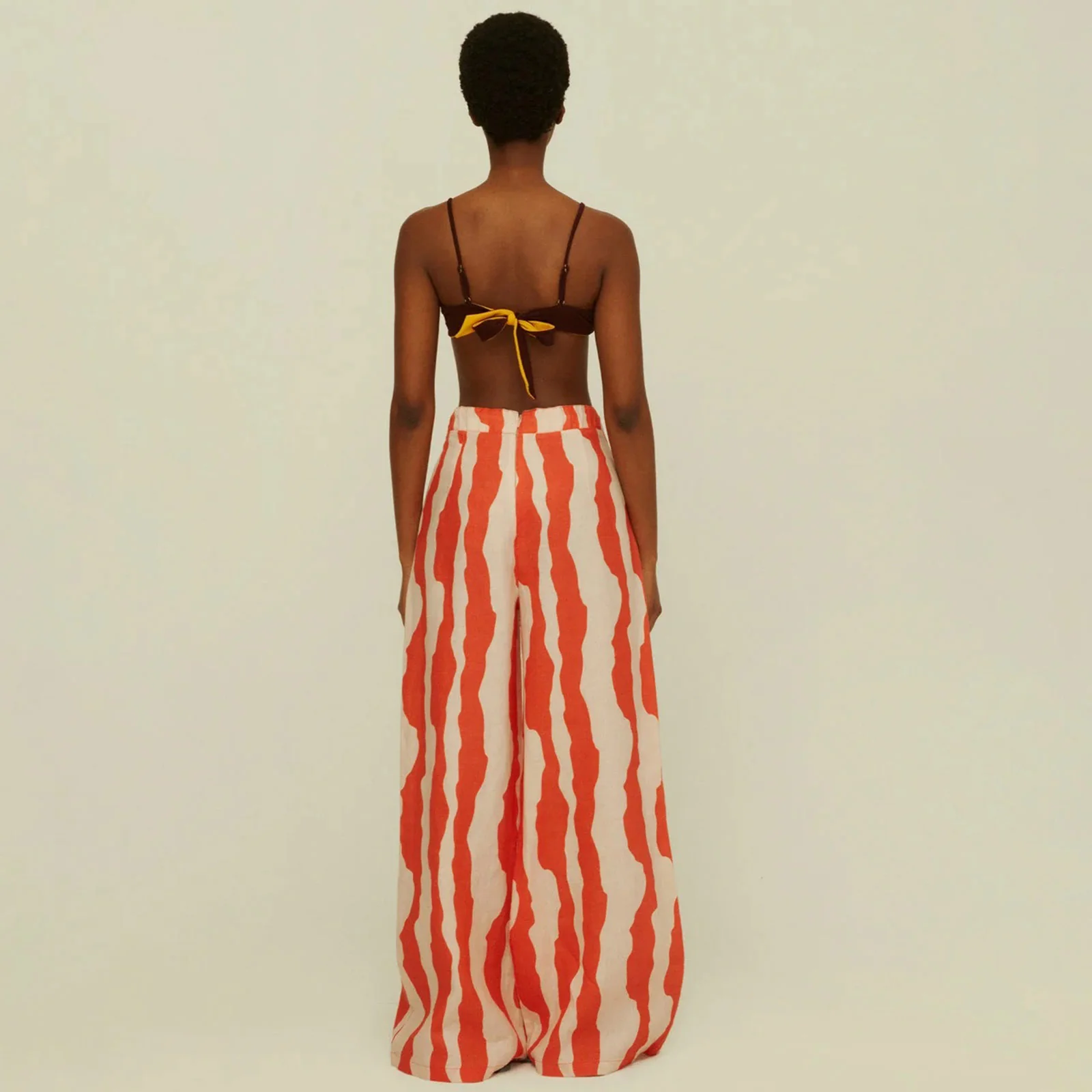 Mojave Linen Pants orange calima - Image 5
