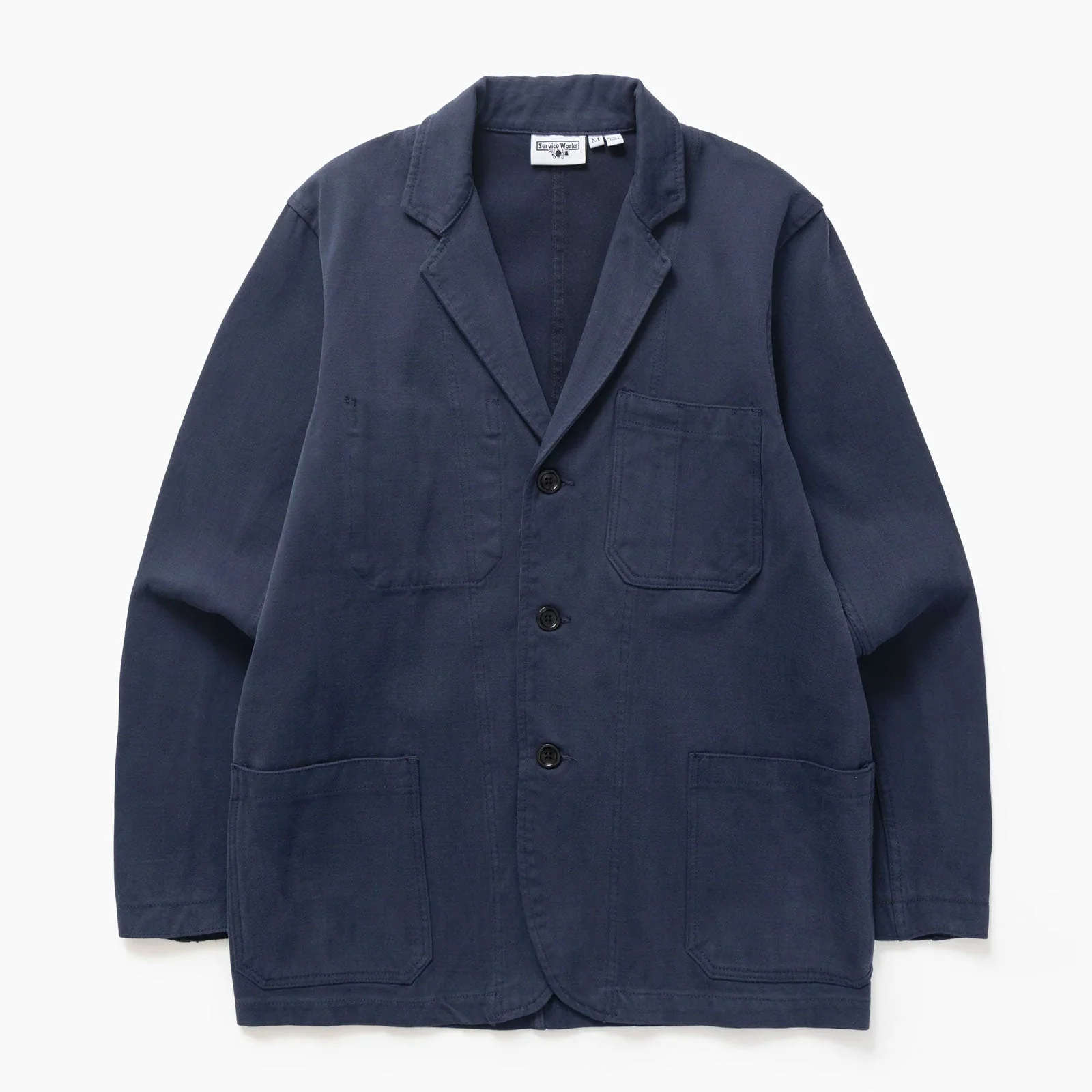 Moleskin Server Suit Jacket dark navy