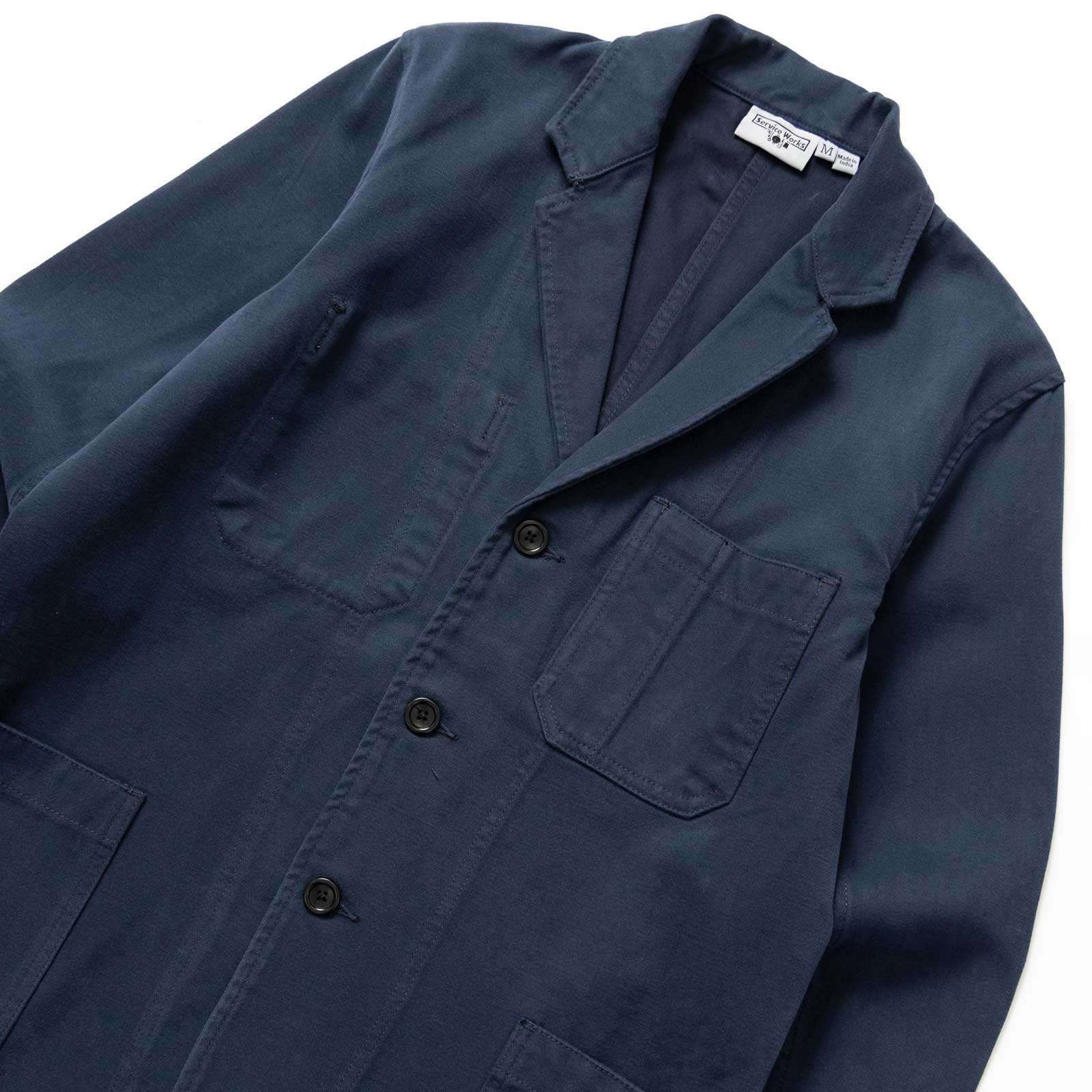 Moleskin Server Suit Jacket dark navy - Image 3