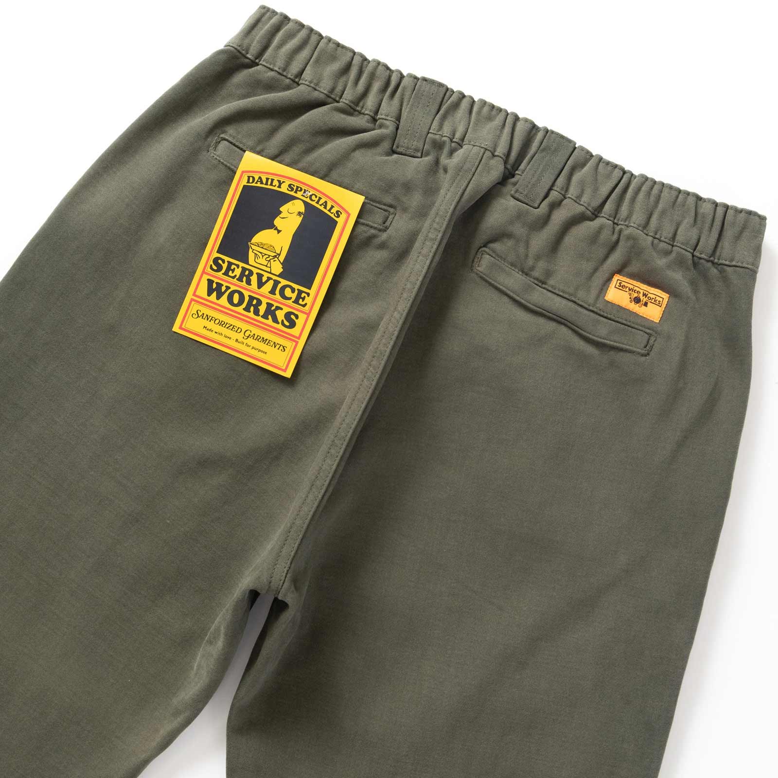 Moleskin Waiter Pants moss - Image 2