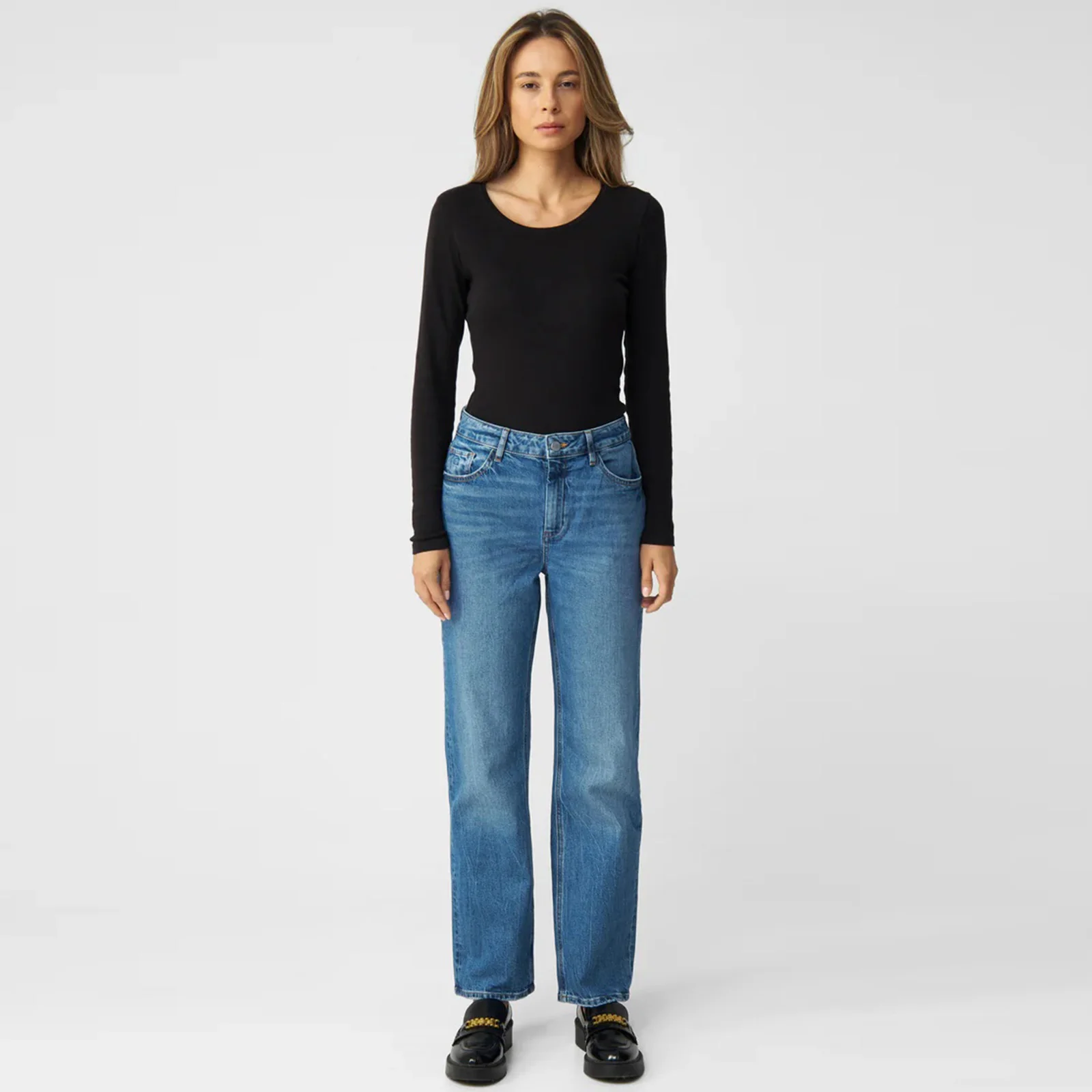 Morning Regular Straight Jeans medium blue - Image 3