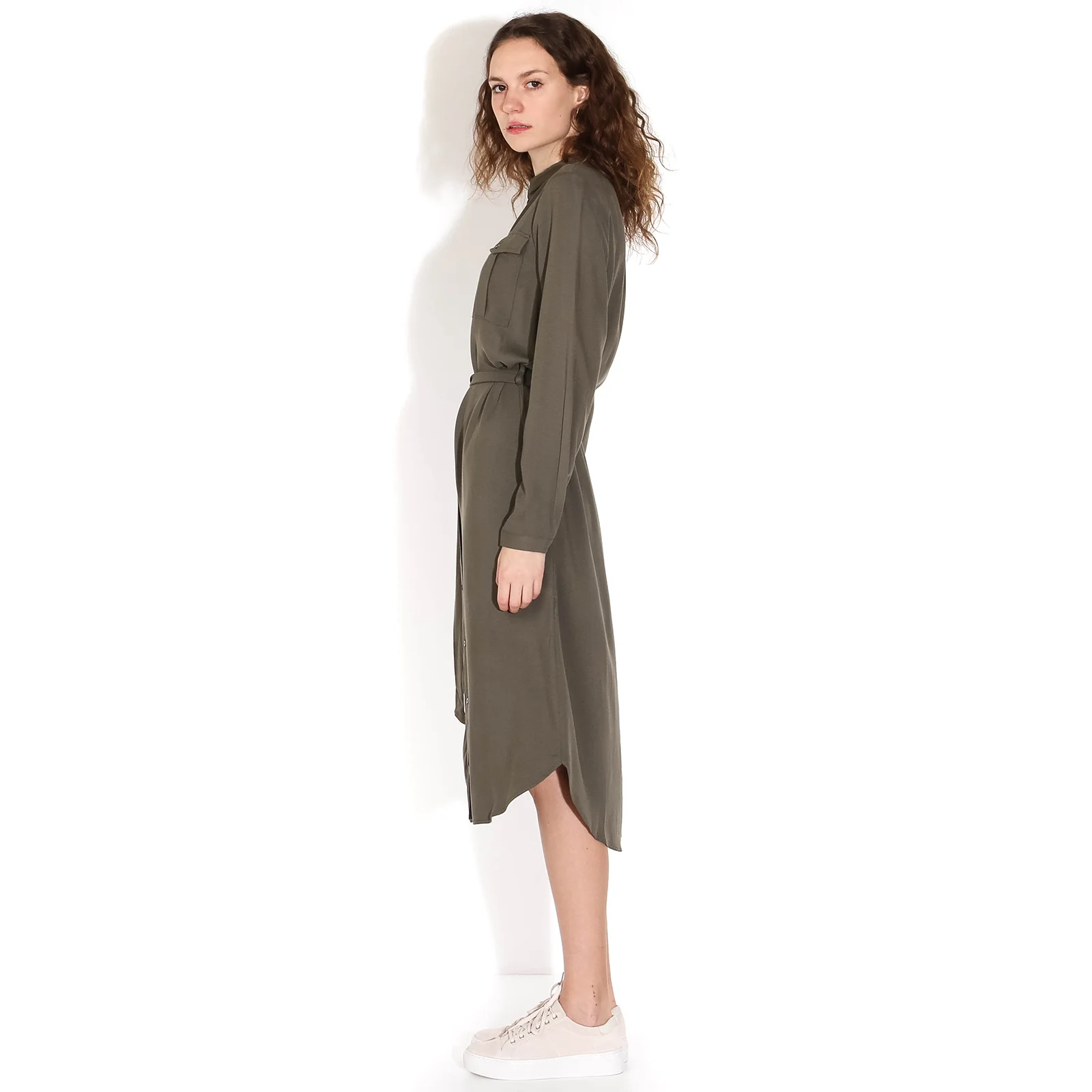Idina Leia LS Shirt Dress grape leaf - Image 2