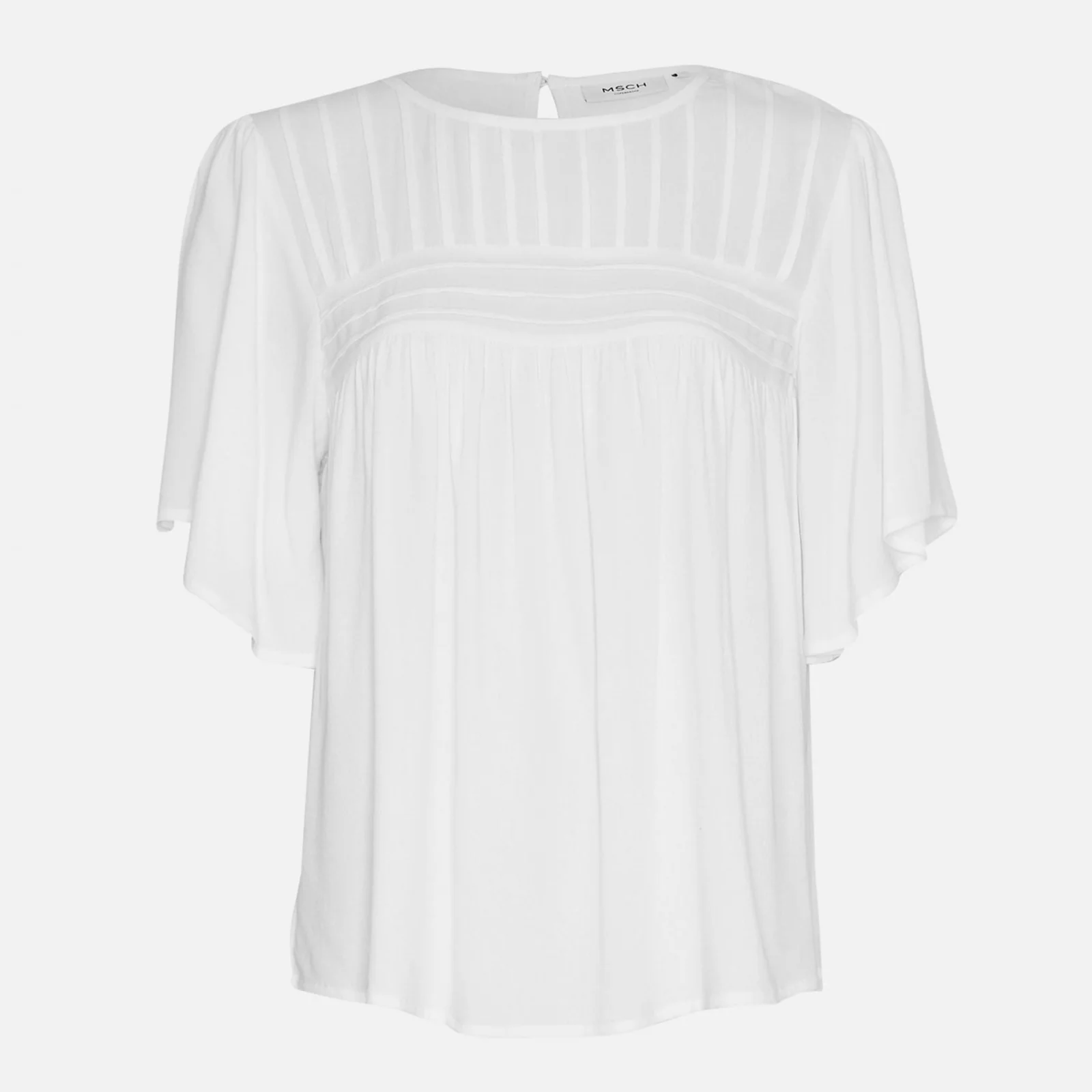 MSCHCarlya SS Top 17530 bright white
