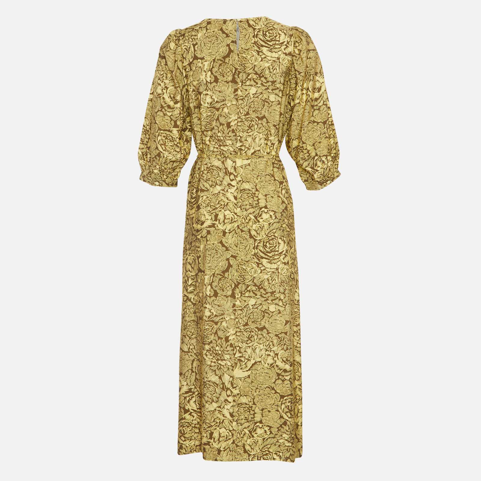 MSCHDivina Ladonna 3/4 Dress Aop endive flower - Image 3
