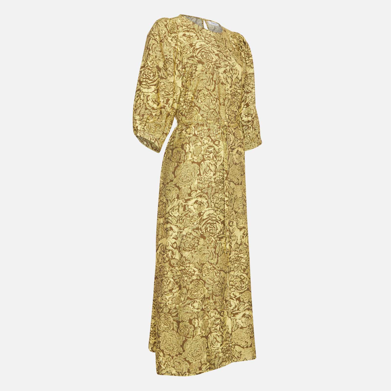 MSCHDivina Ladonna 3/4 Dress Aop endive flower - Image 4