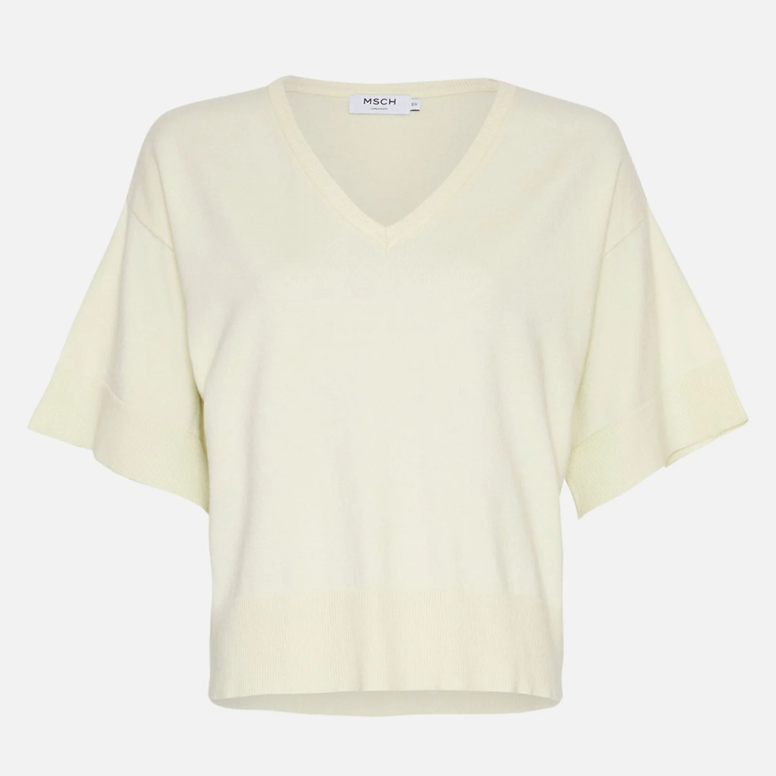 MSCHEslina Rachelle 2/4 V Neck Pullover 17626 aloe wash
