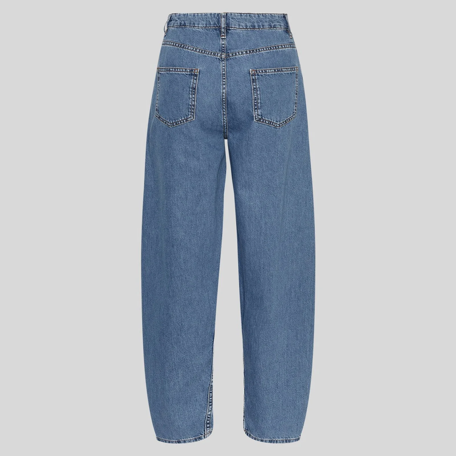 MSCHKobane Lis Barrel Jeans mid blue wash - Image 5