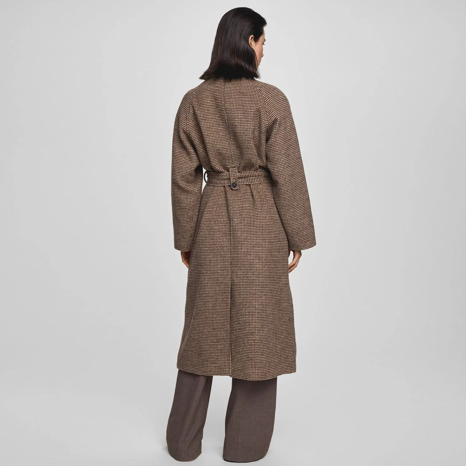 MSCHPamela Coat CHK s black/m des - Image 2