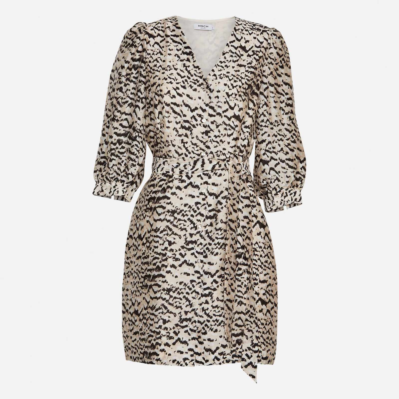 MSCHPhilida Maire 3/4 Dress black abstract - Image 2