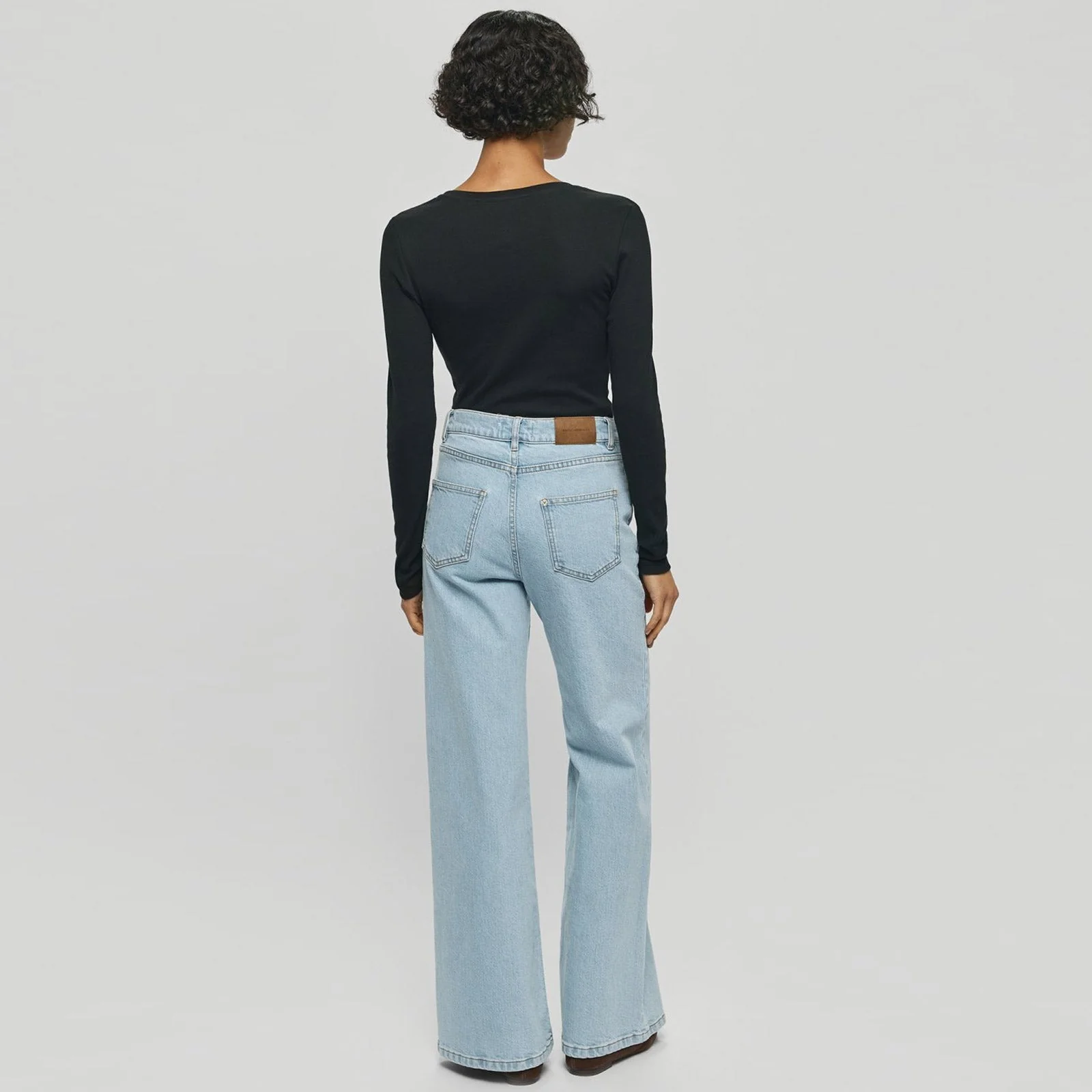 MSCHSolia Ada HW Wide Jeans light blue wash - Image 2