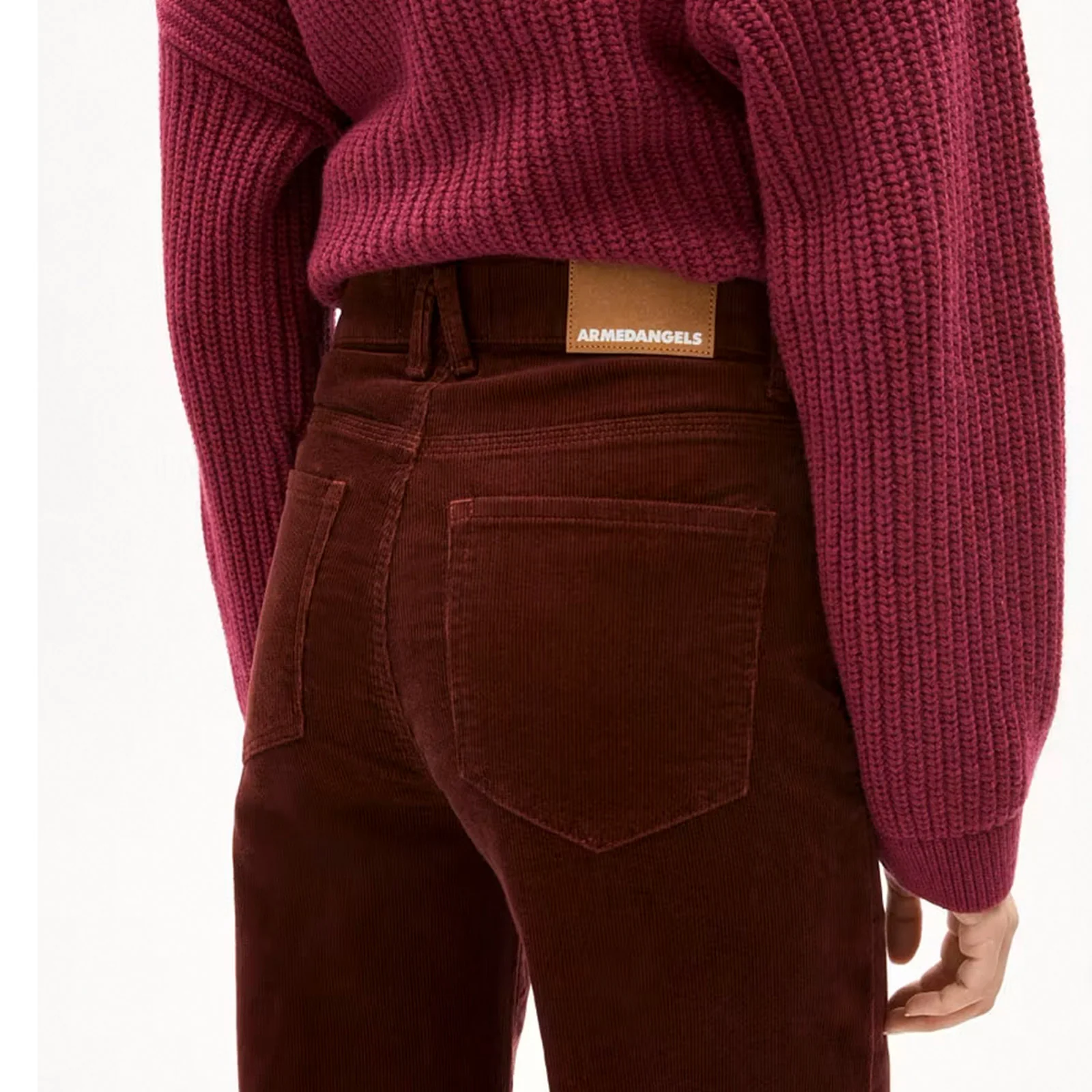 Murliaa Corduroy Pants cranberry juice - Image 4