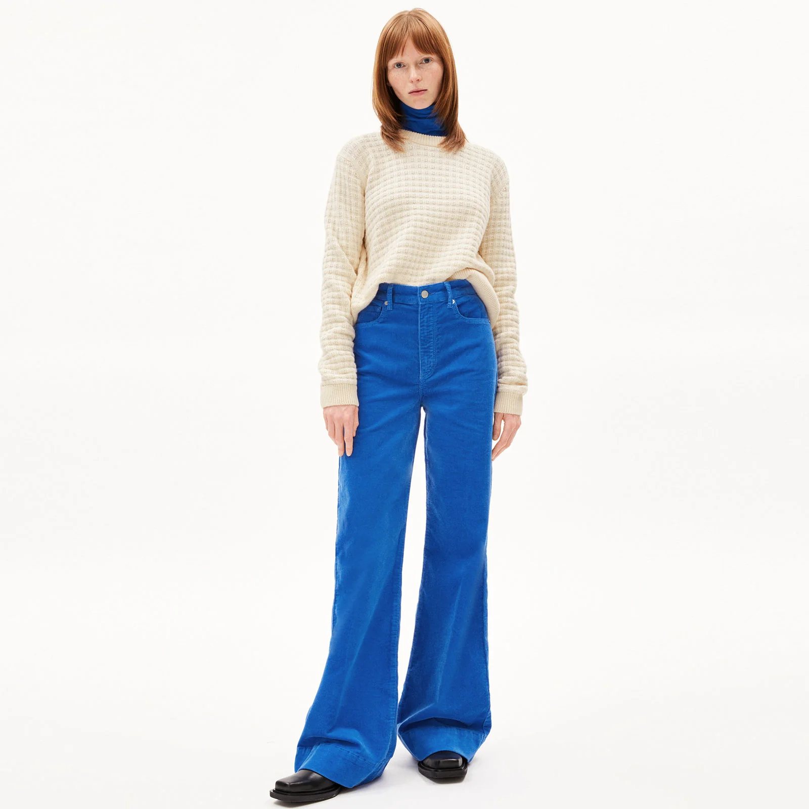 Murliaa Corduroy Pants warm blue - Image 3