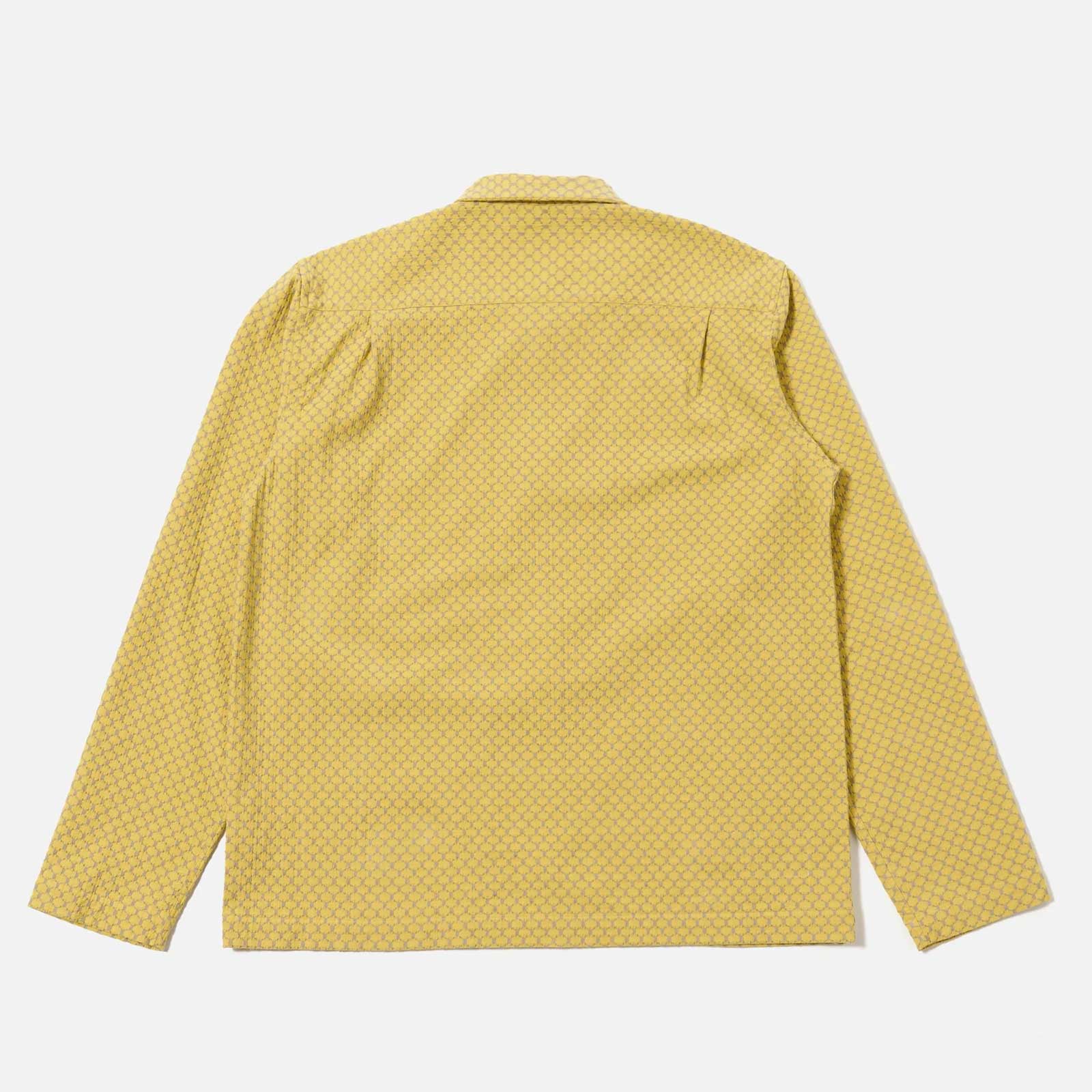 Mykonos Cotton Zip Shirt yellow - Image 2