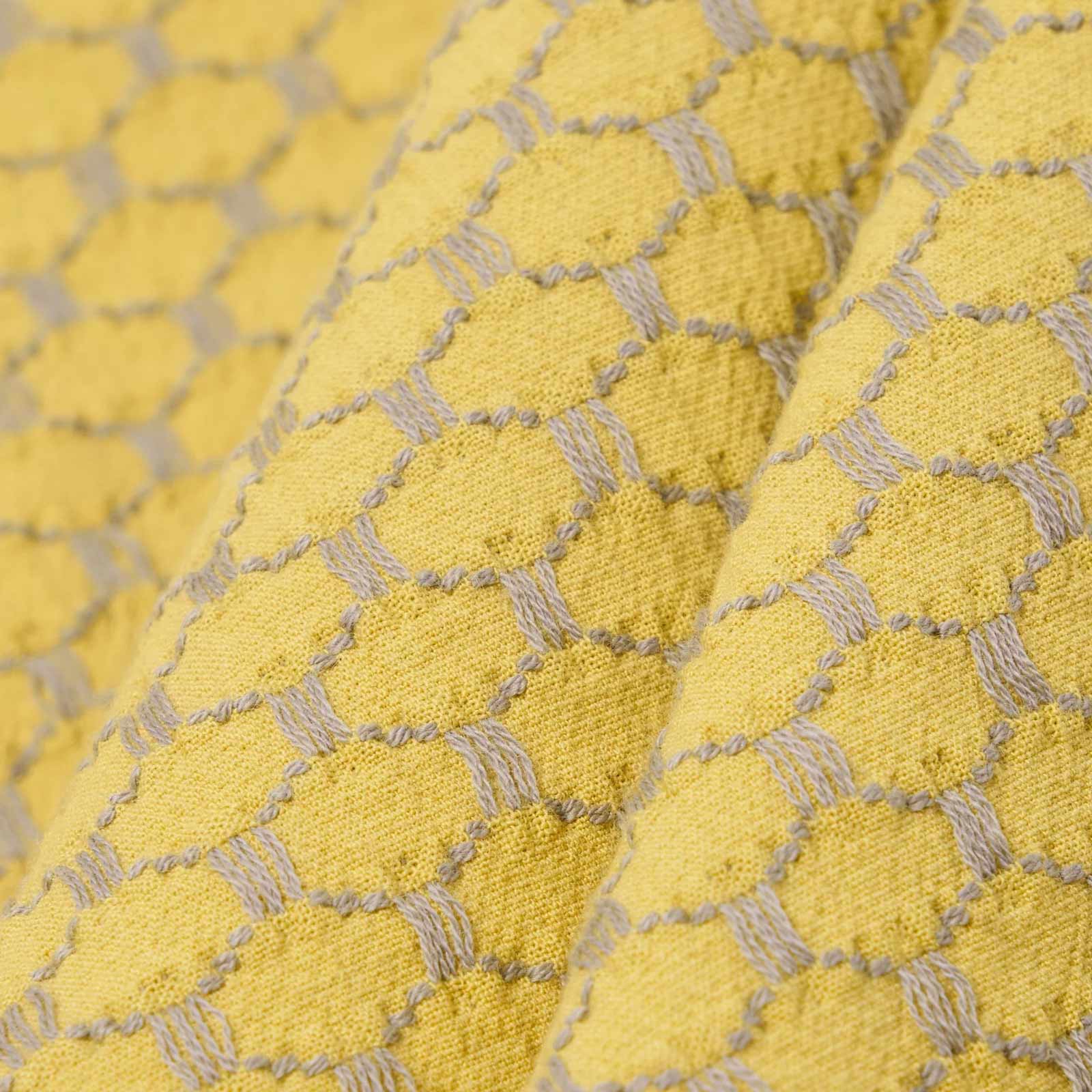 Mykonos Cotton Zip Shirt yellow - Image 4