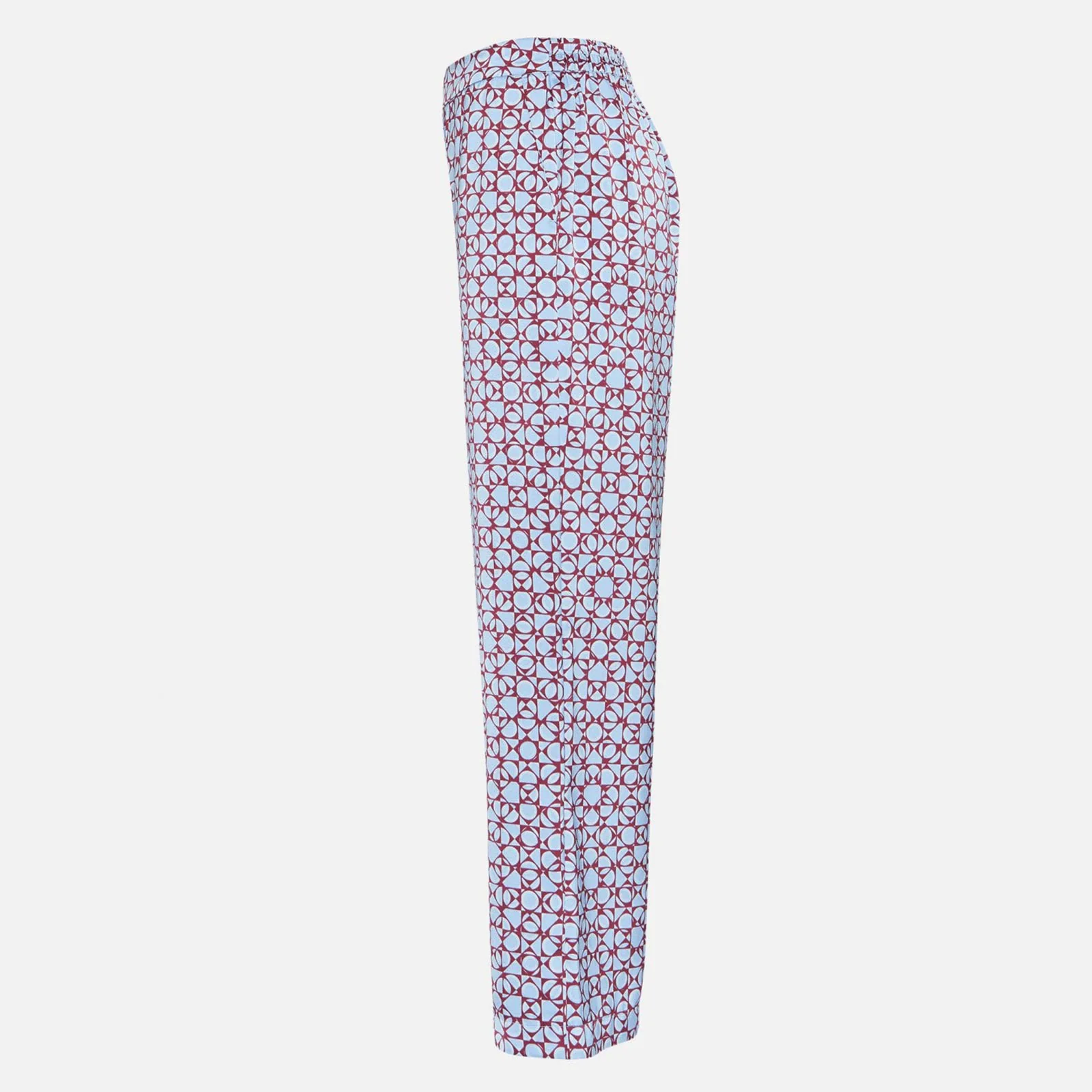 Myrina Pants AOP blue geometri - Image 4