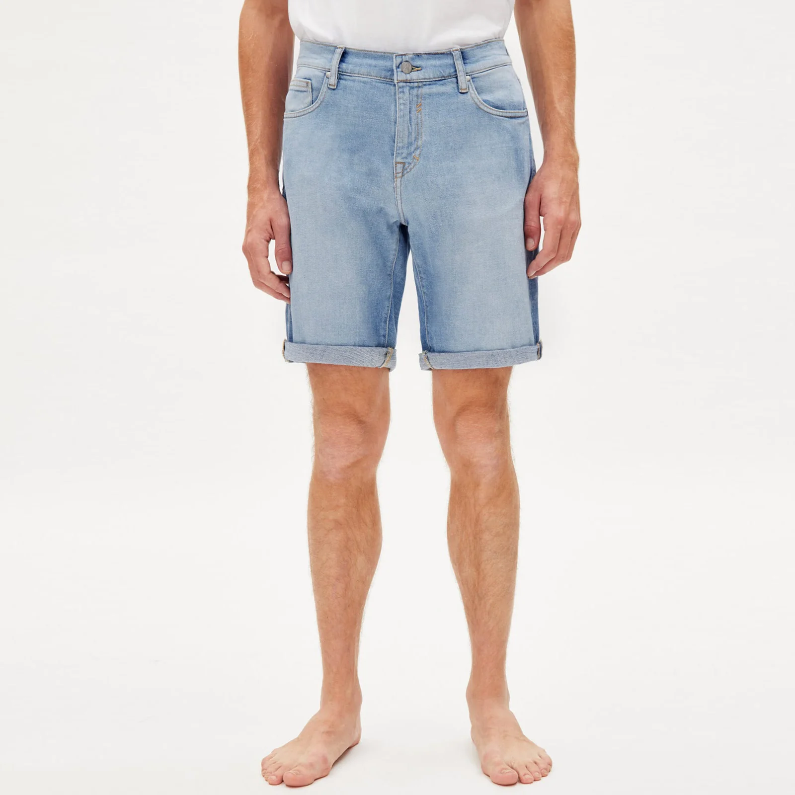 Naailo Hemp Shorts mineral blue