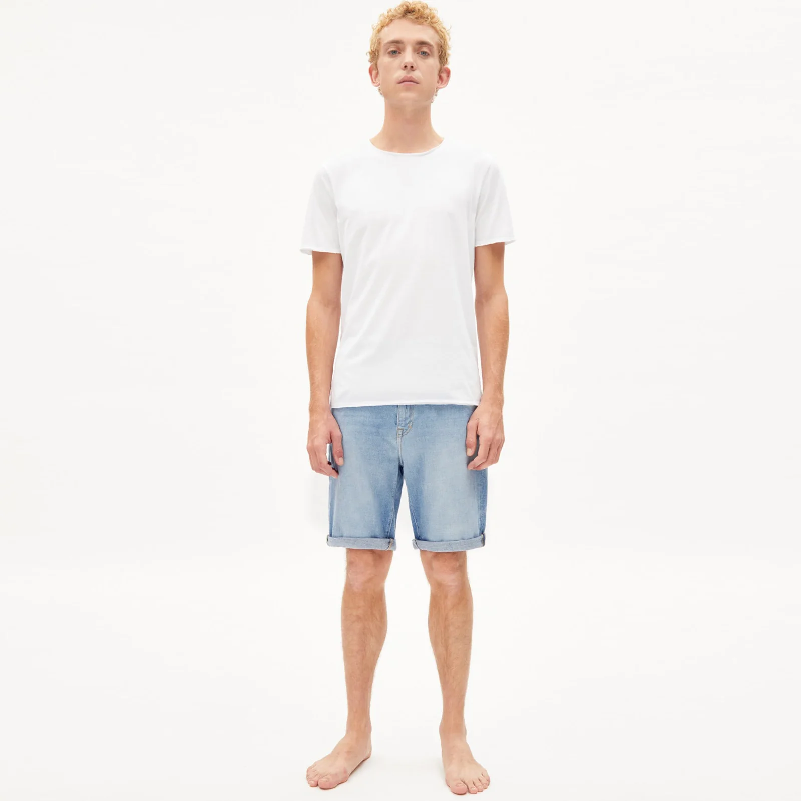 Naailo Hemp Shorts mineral blue - Image 2