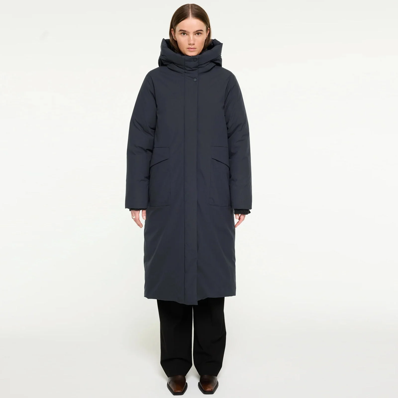 Naila Cold Winter Parka night grey