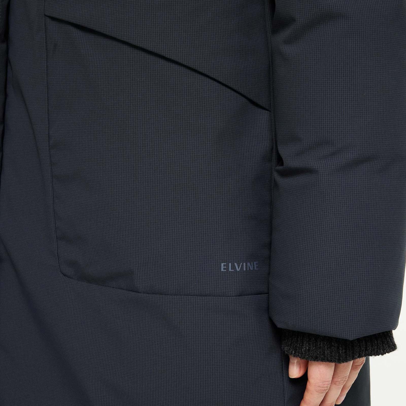 Naila Cold Winter Parka night grey - Image 6