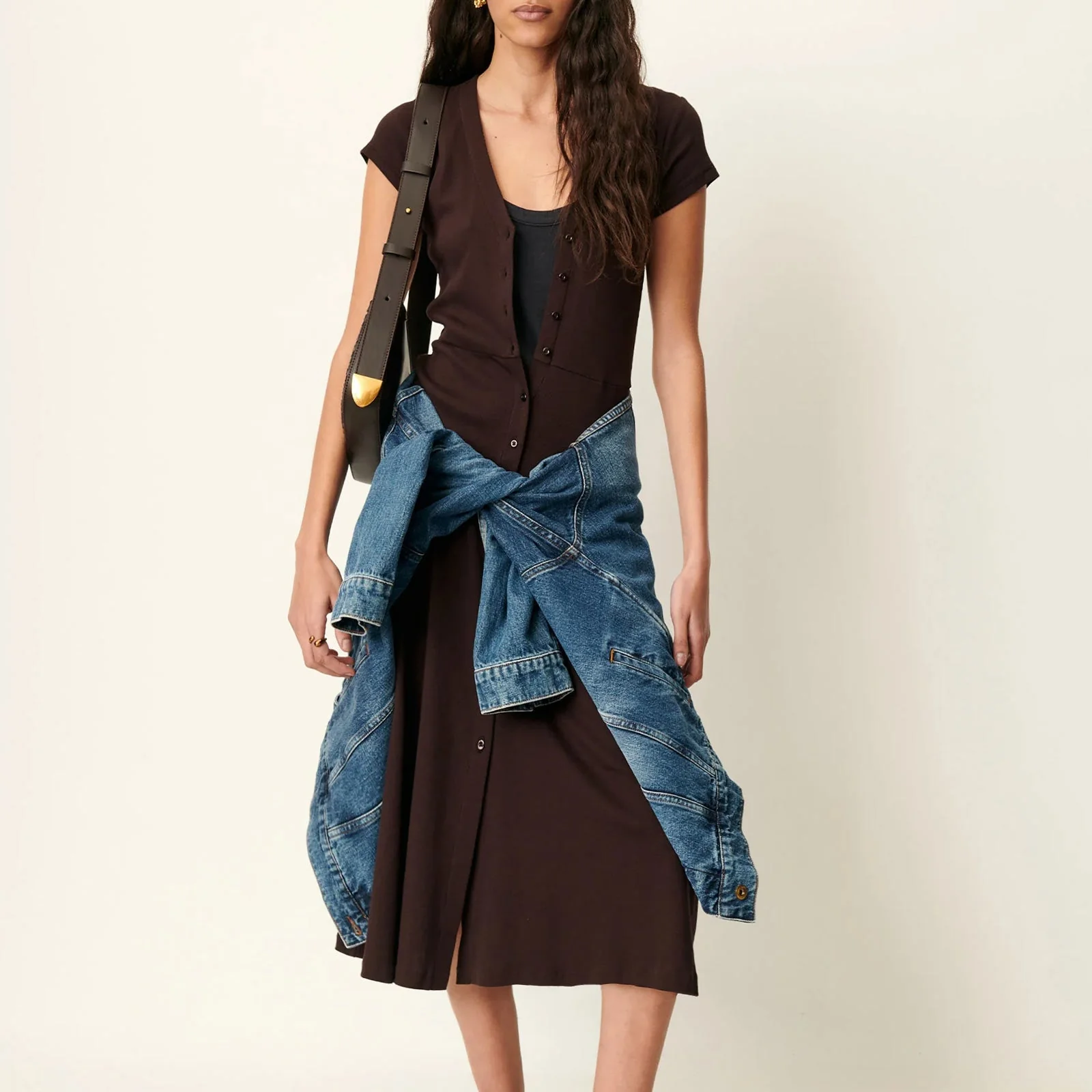 Nea Dress ganache - Image 3