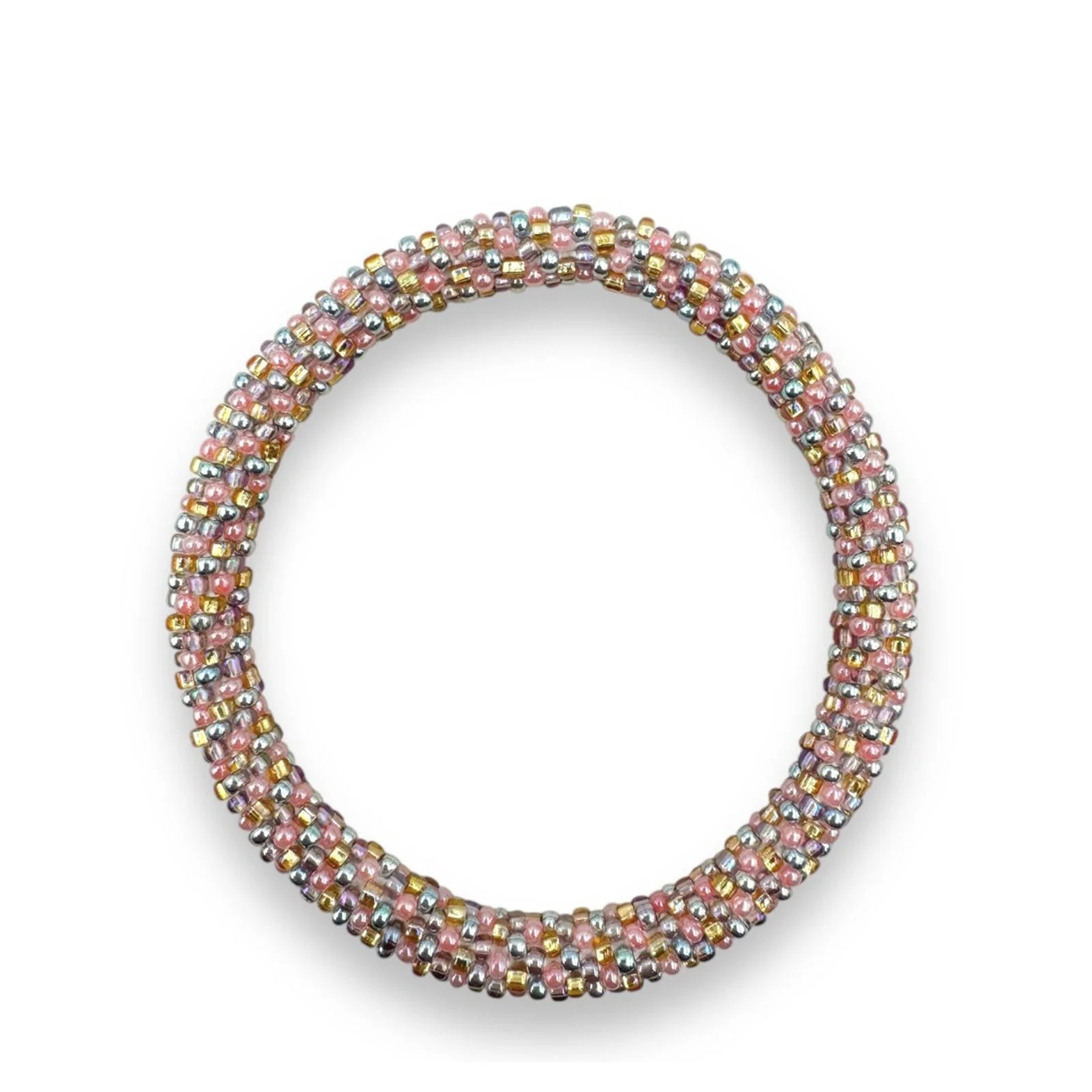 Nepalese Bracelet multi pastels R35