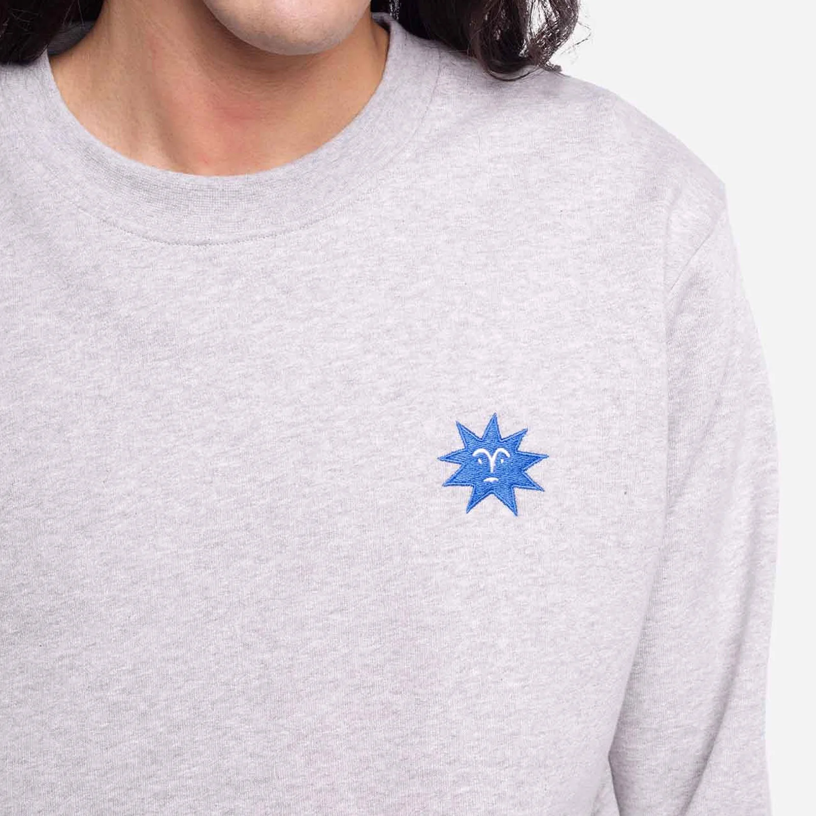 Night Bird Sweatshirt heather grey - Image 3