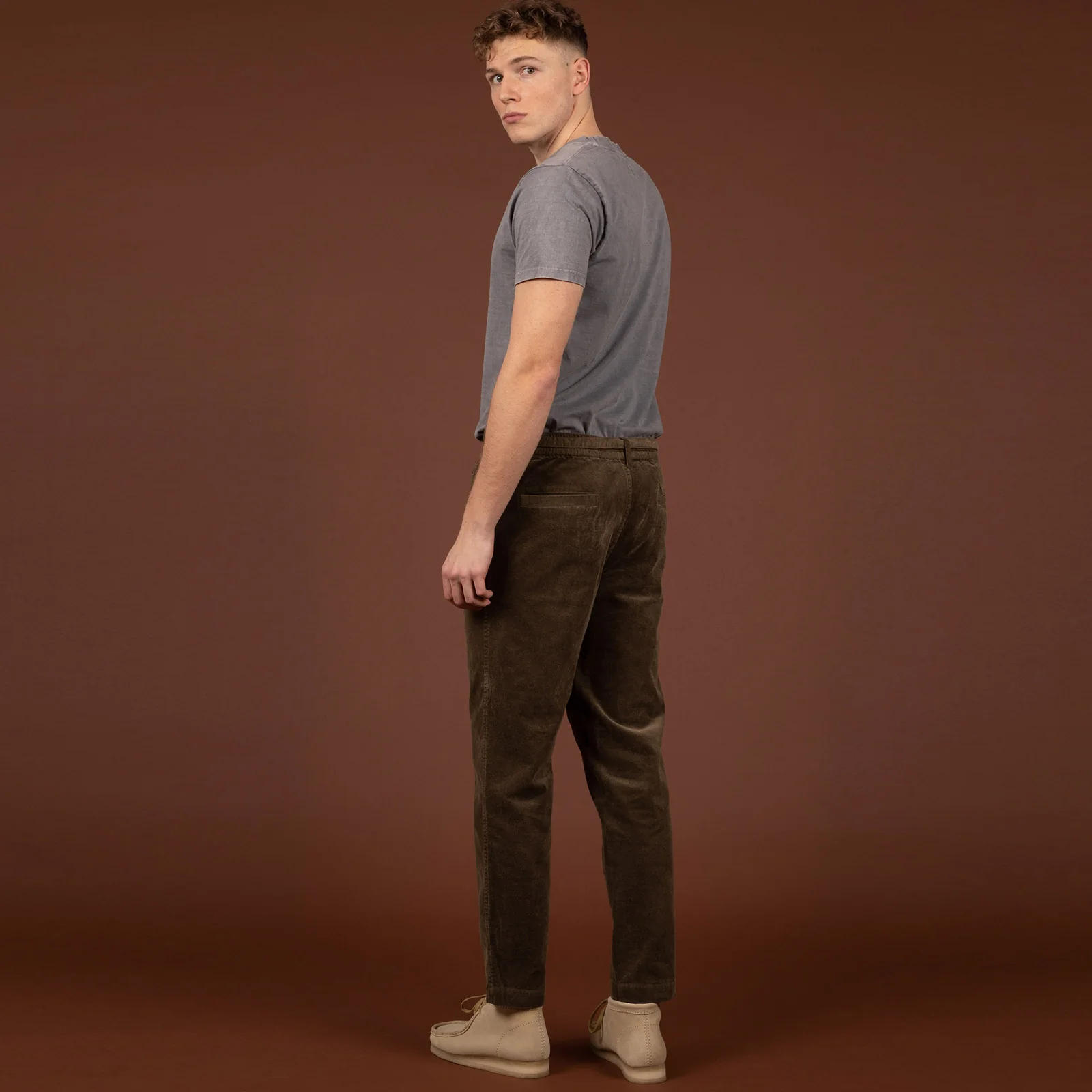 Nile Cord Pants olive - Image 5