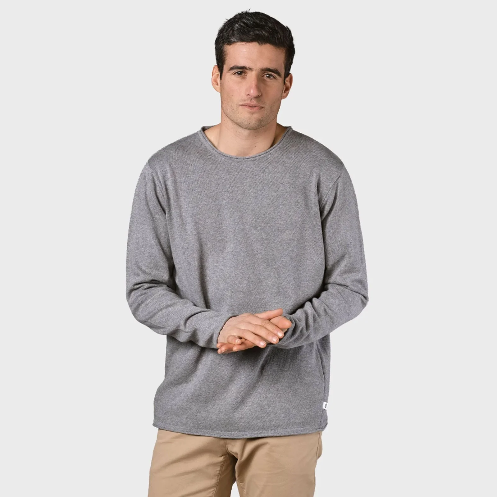 Noah Knit Jumper light grey