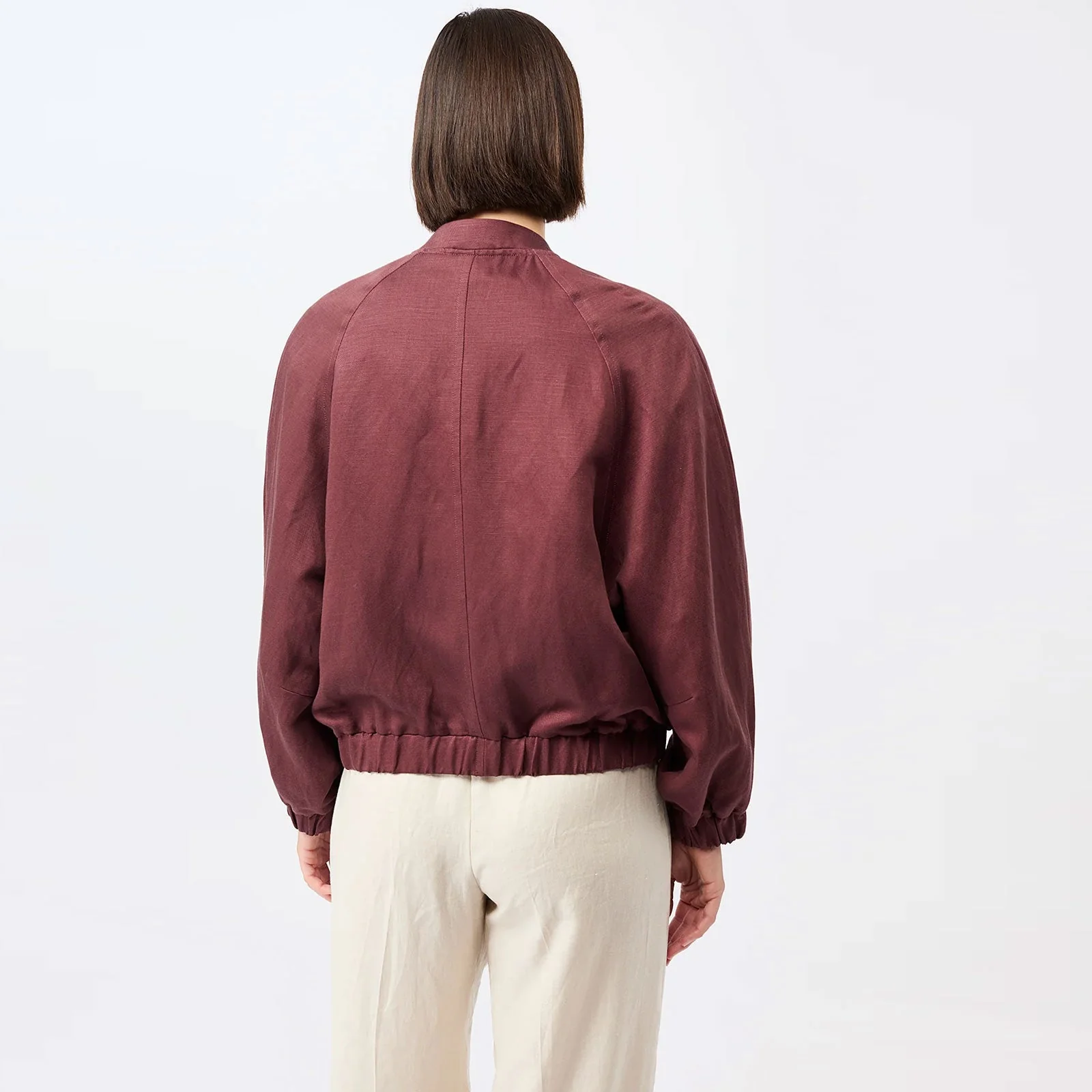 Noora Blouson Jacket rubywood - Image 2