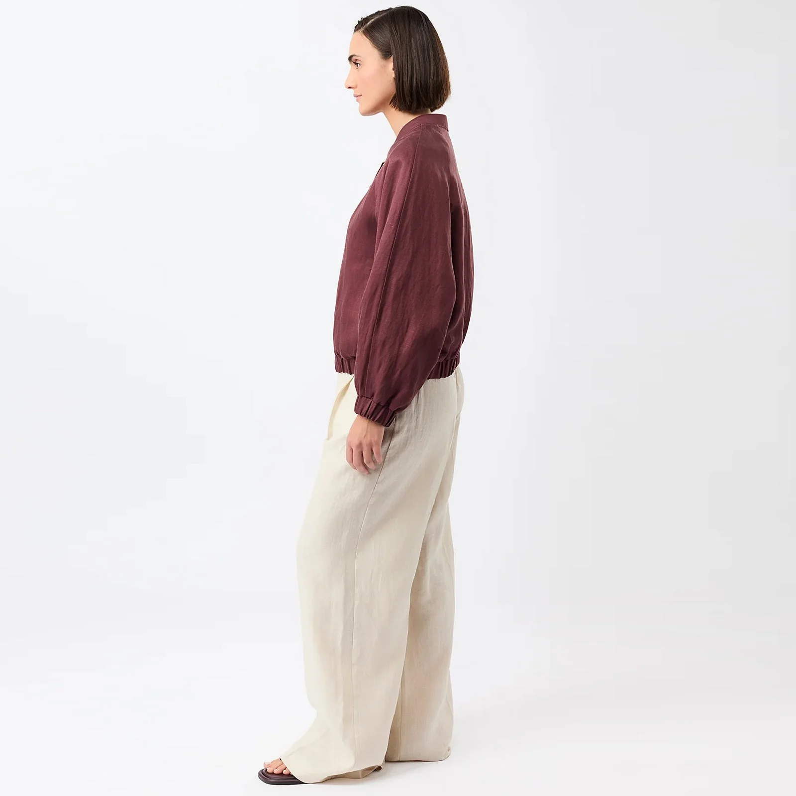 Noora Blouson Jacket rubywood - Image 4