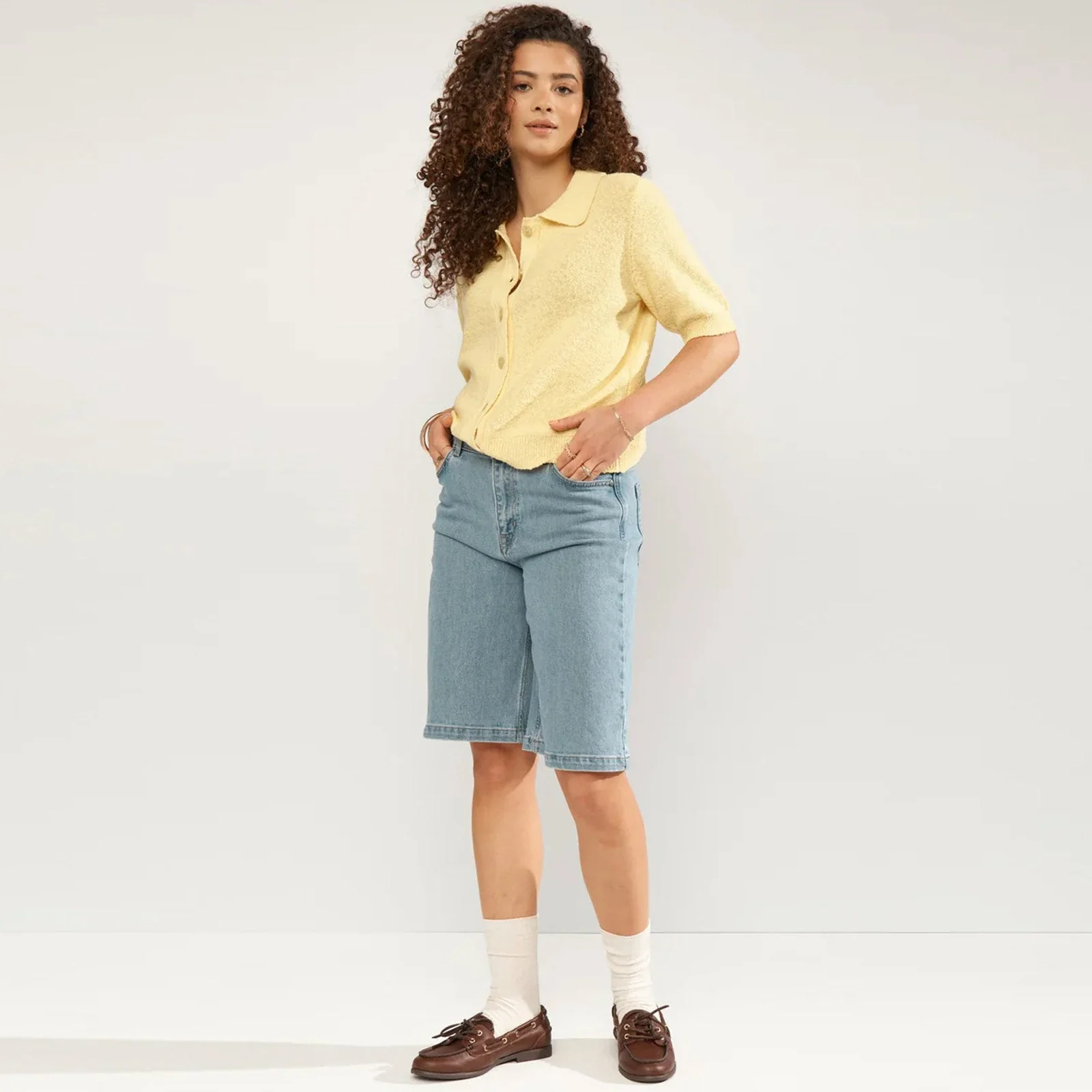 Nubarcelona Shorts light blue denim