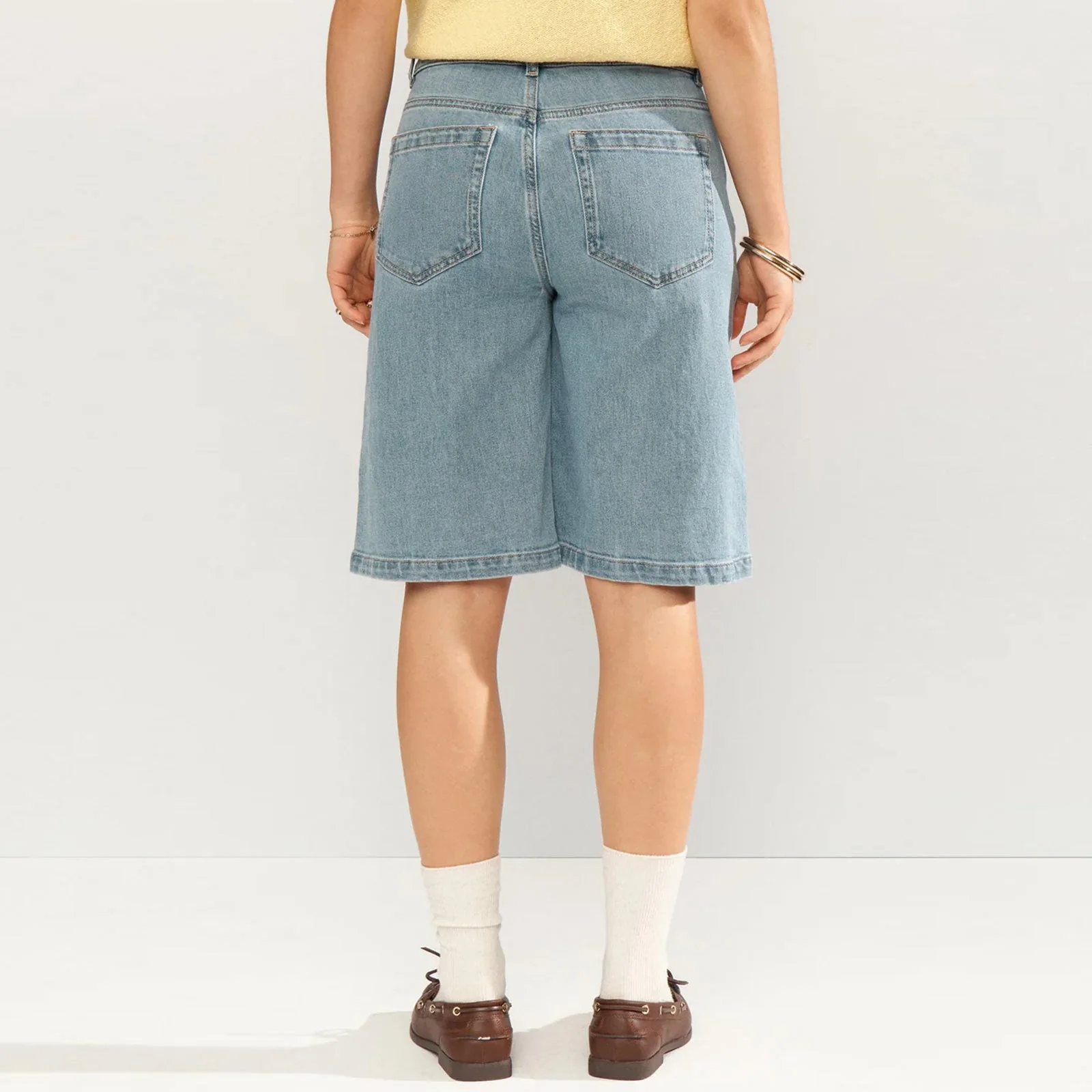 Nubarcelona Shorts light blue denim - Image 2