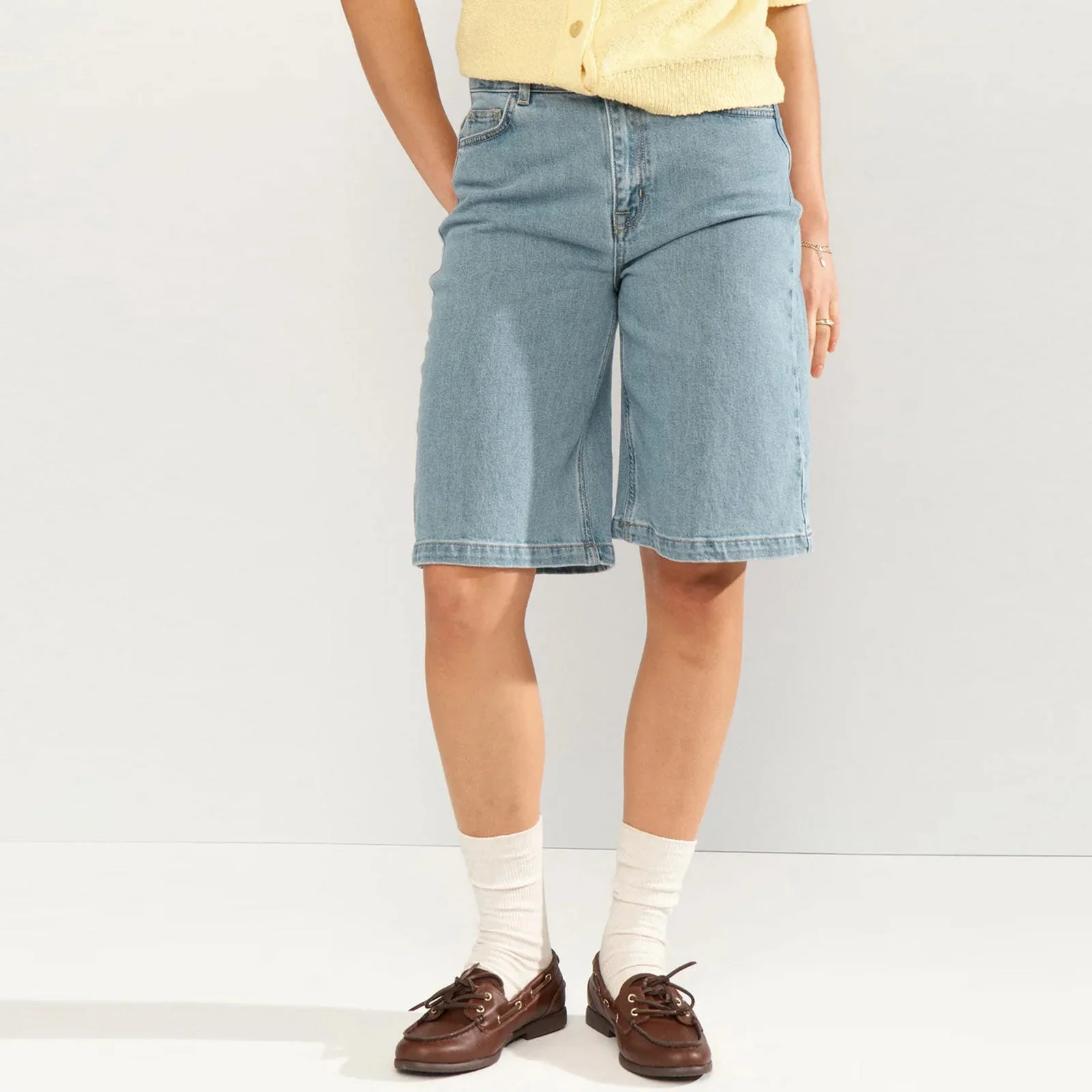 Nubarcelona Shorts light blue denim - Image 3