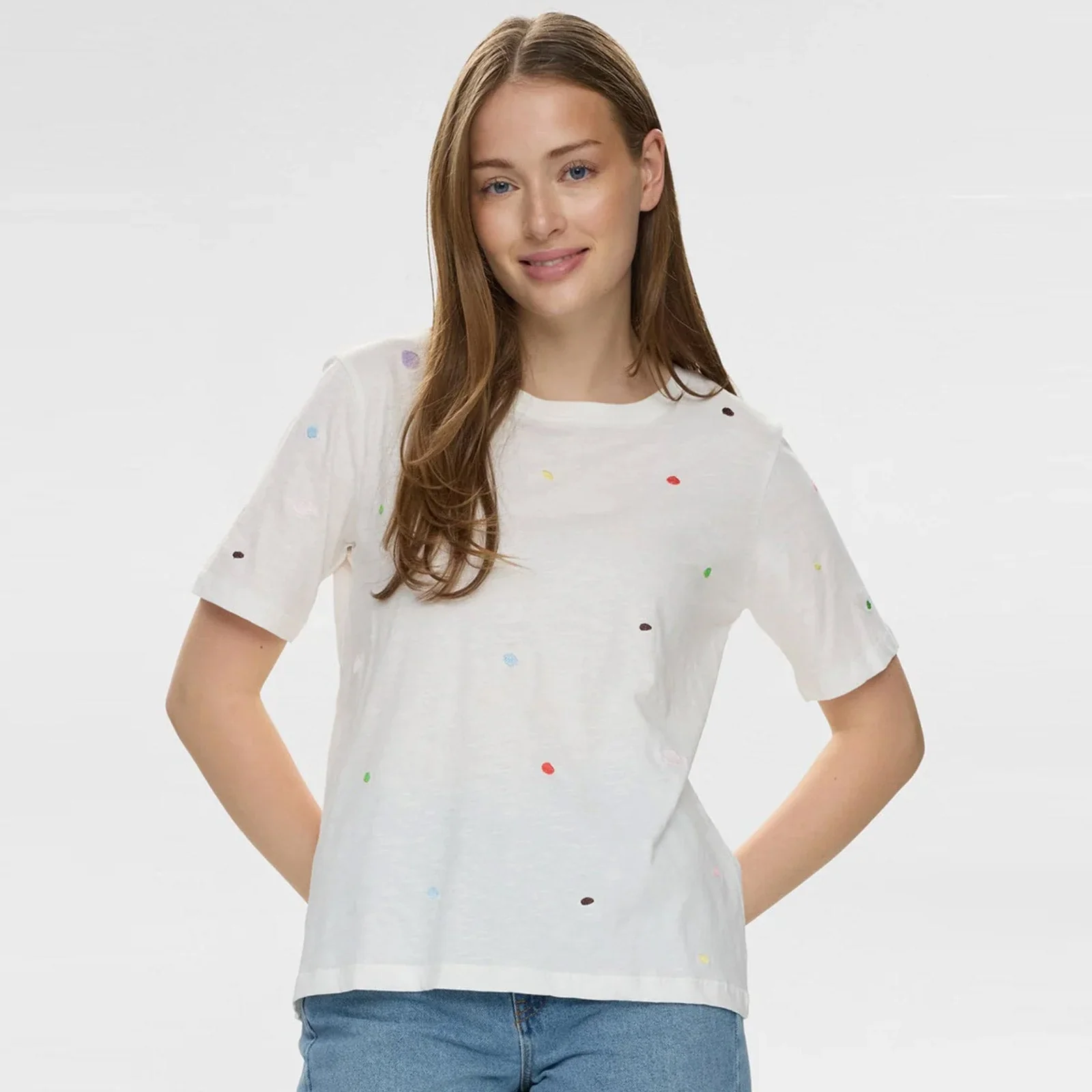 Nudelora T-Shirt cloud dancer