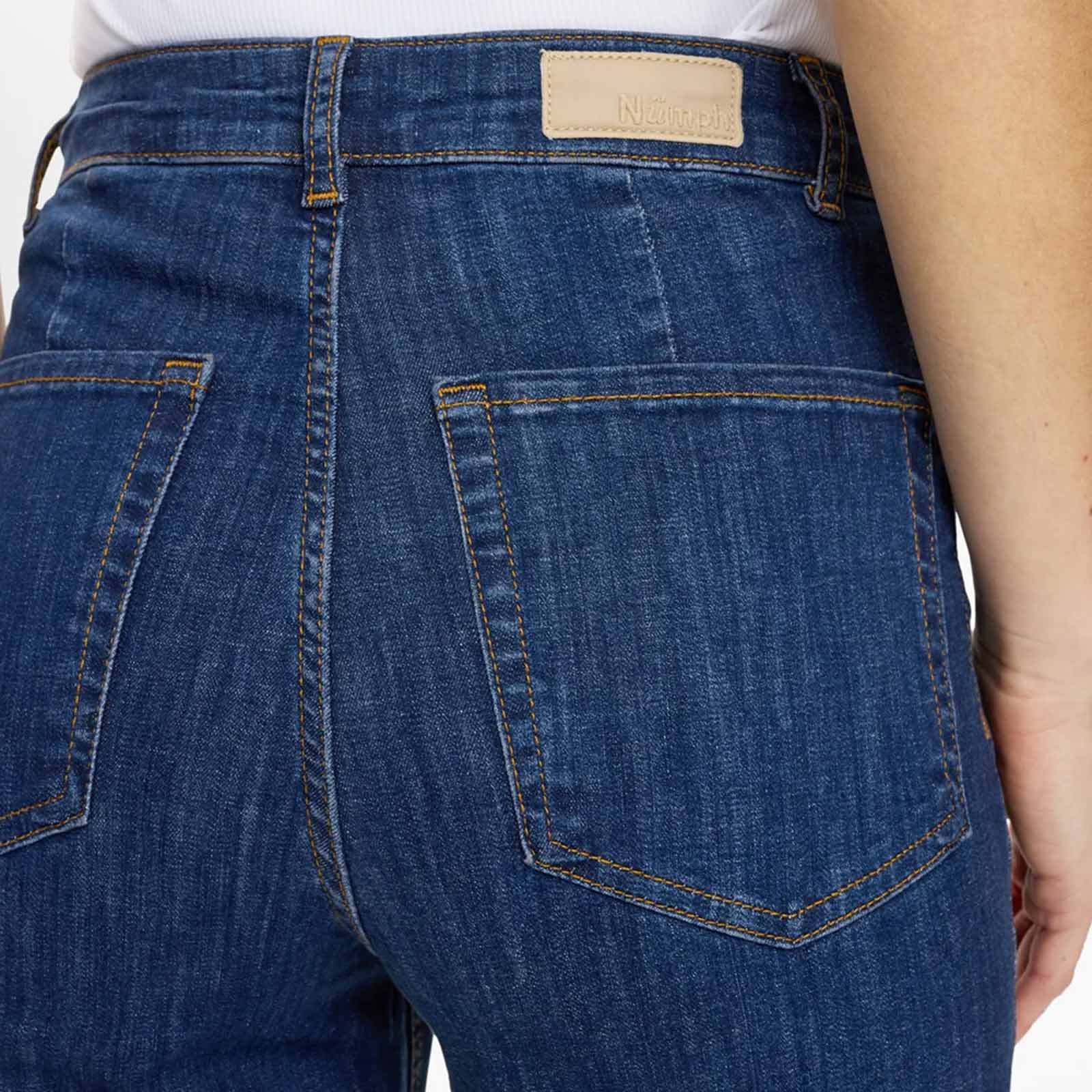 Nuparis HR Wide Jeans dark blue denim - Image 6