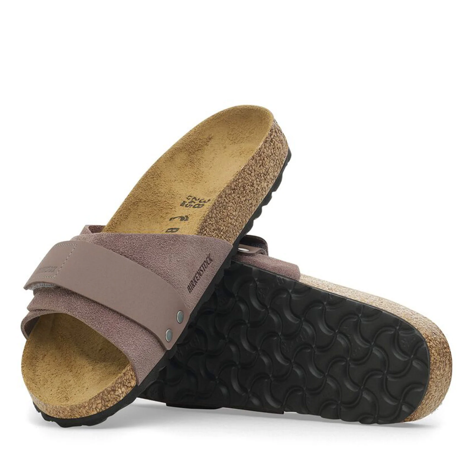 Oita Suede Leather Narrow Fit faded purple - Image 5