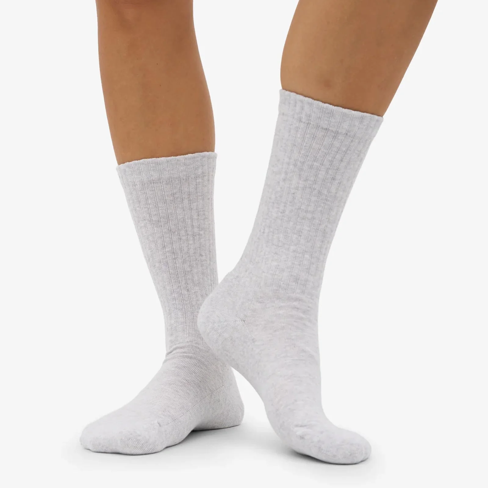 Organic Active Socks snow melange - Image 2