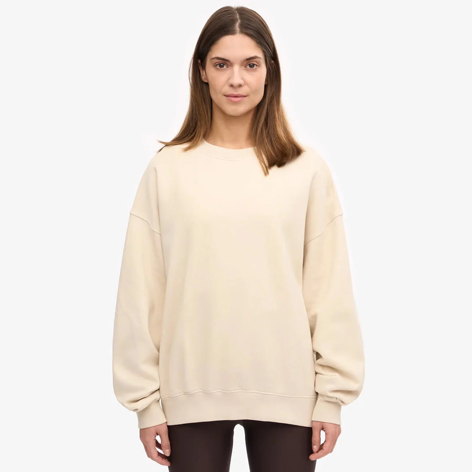 Organic Oversized Crew ivory white - Image 3