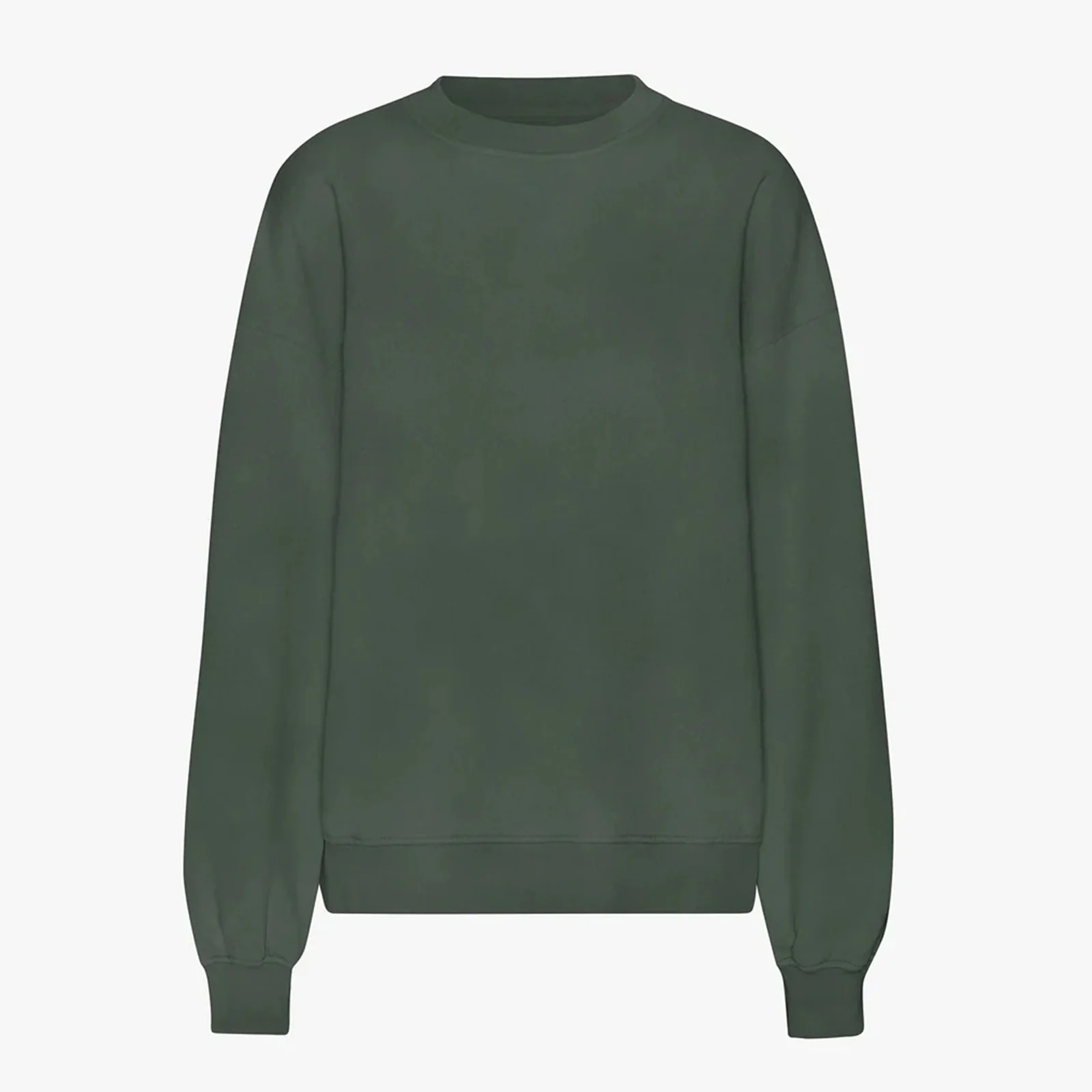 Organic Oversized Crew midnight forest