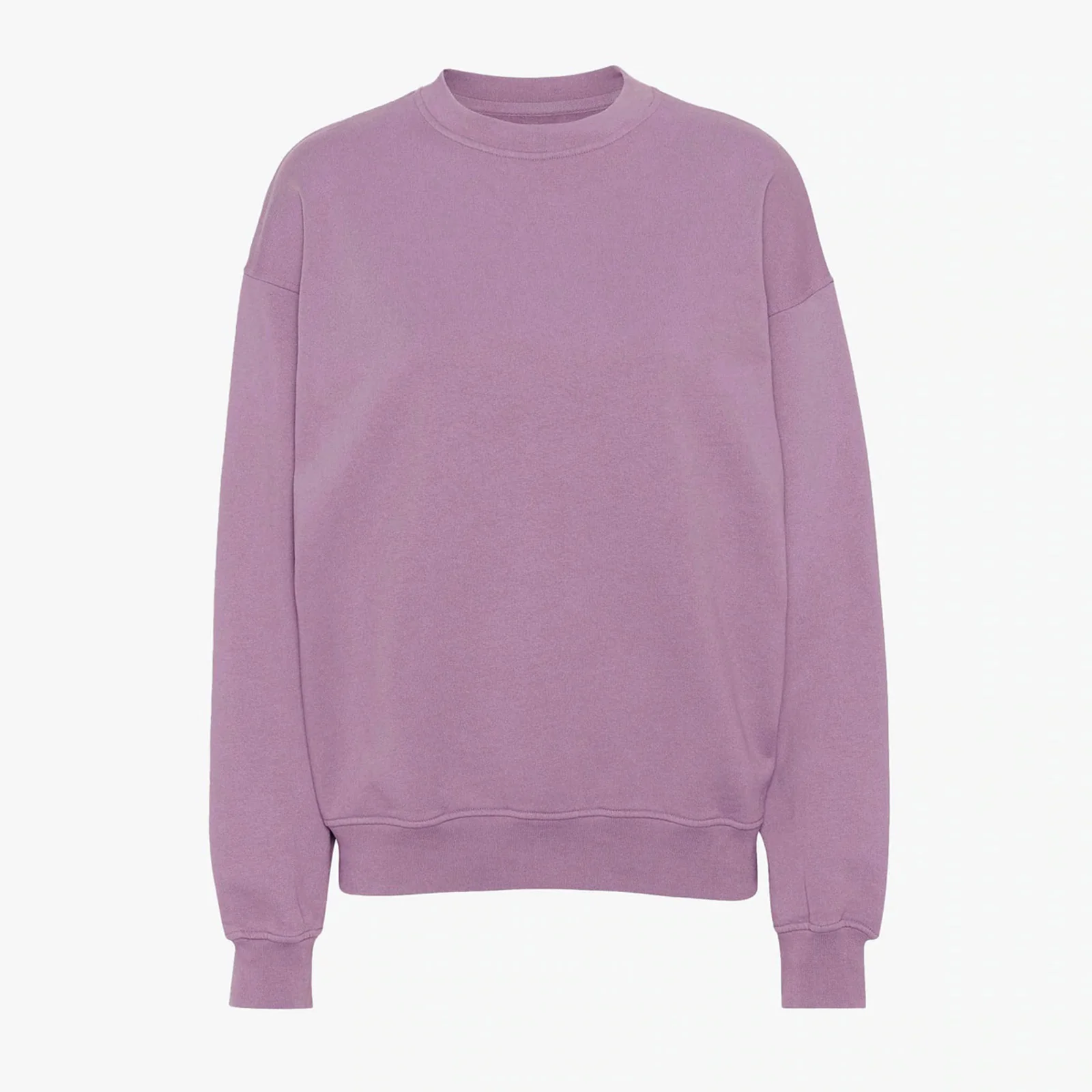 Organic Oversized Crew pearly purple