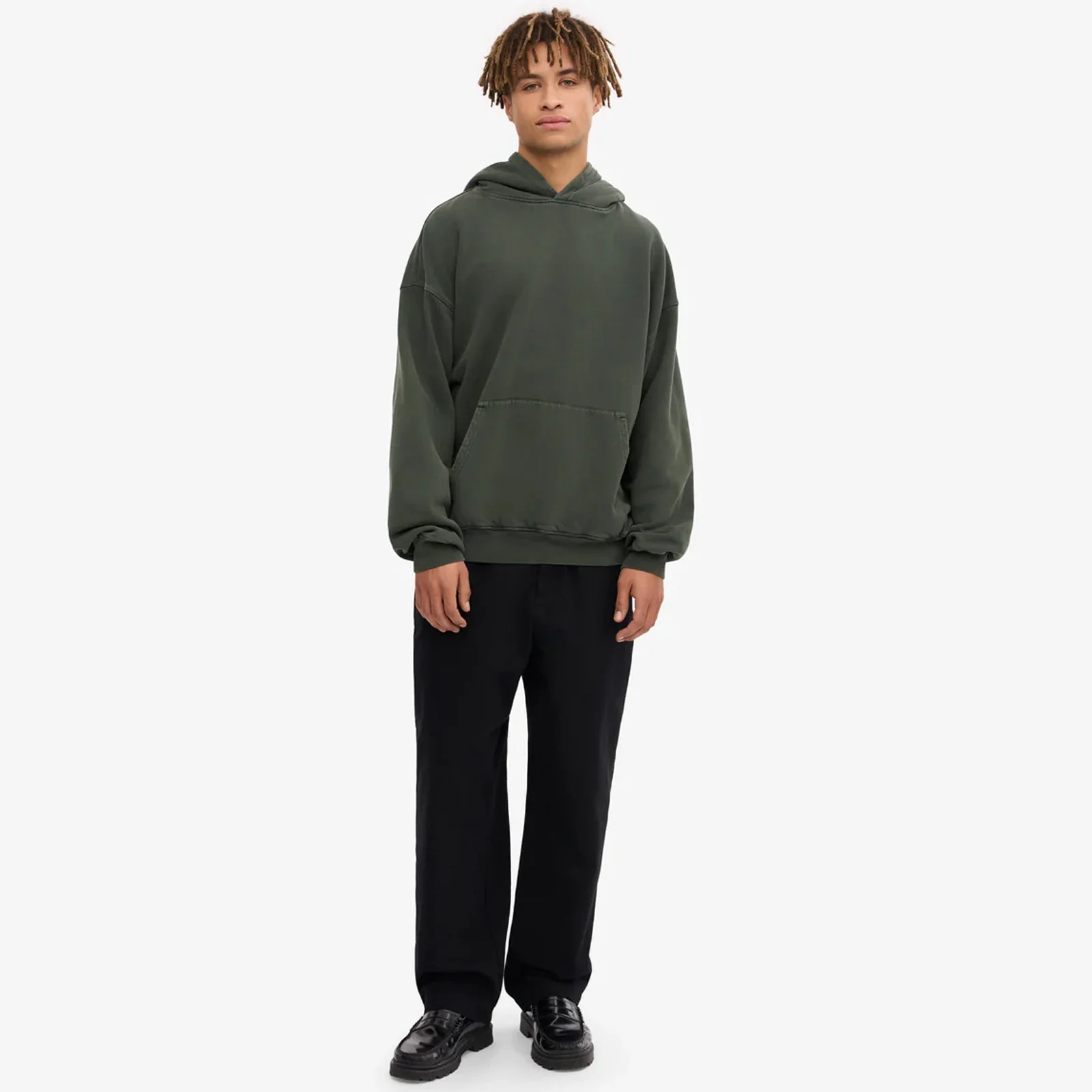 Organic Oversized Hood midnight forest - Image 4